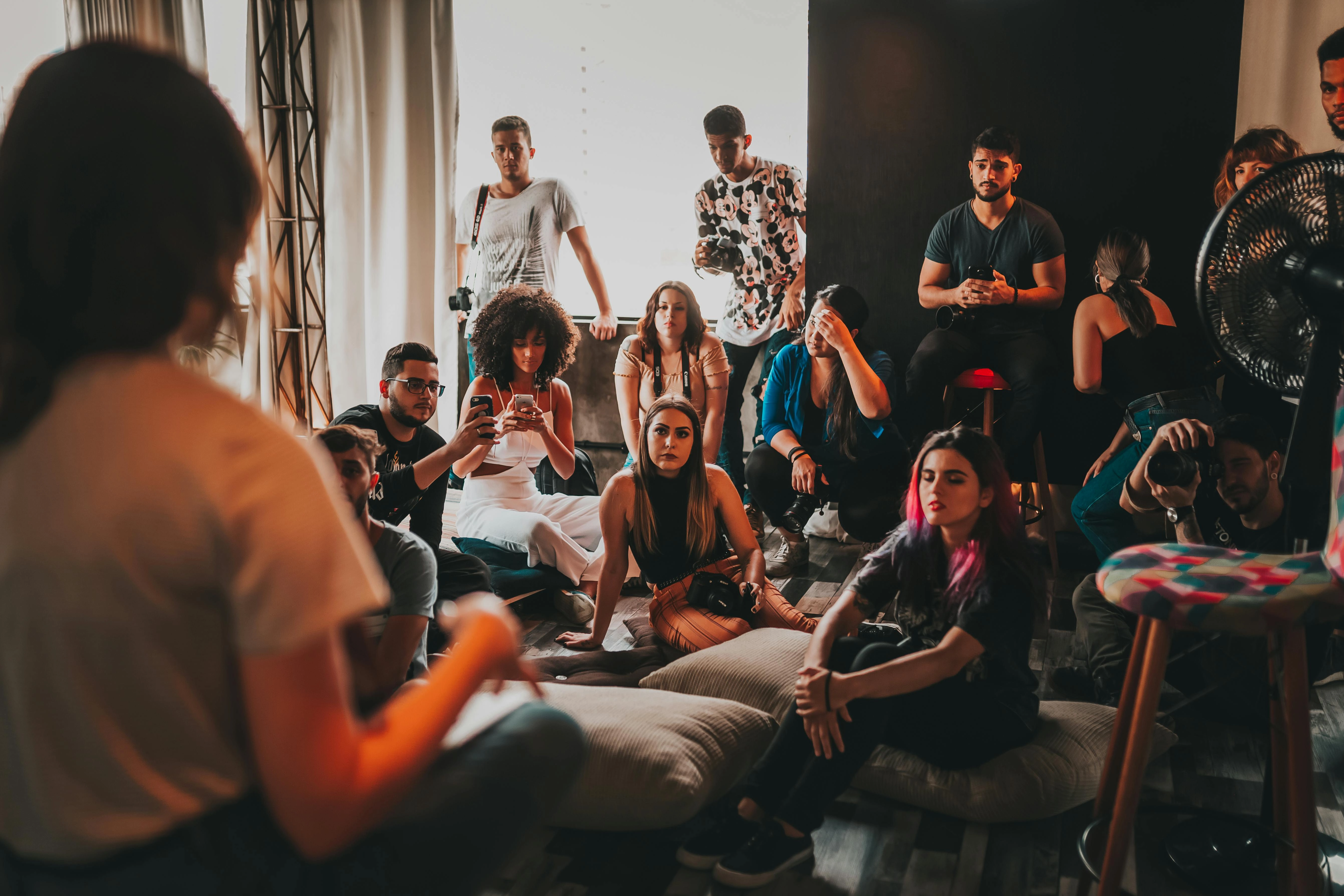 Young people's diverse gathering