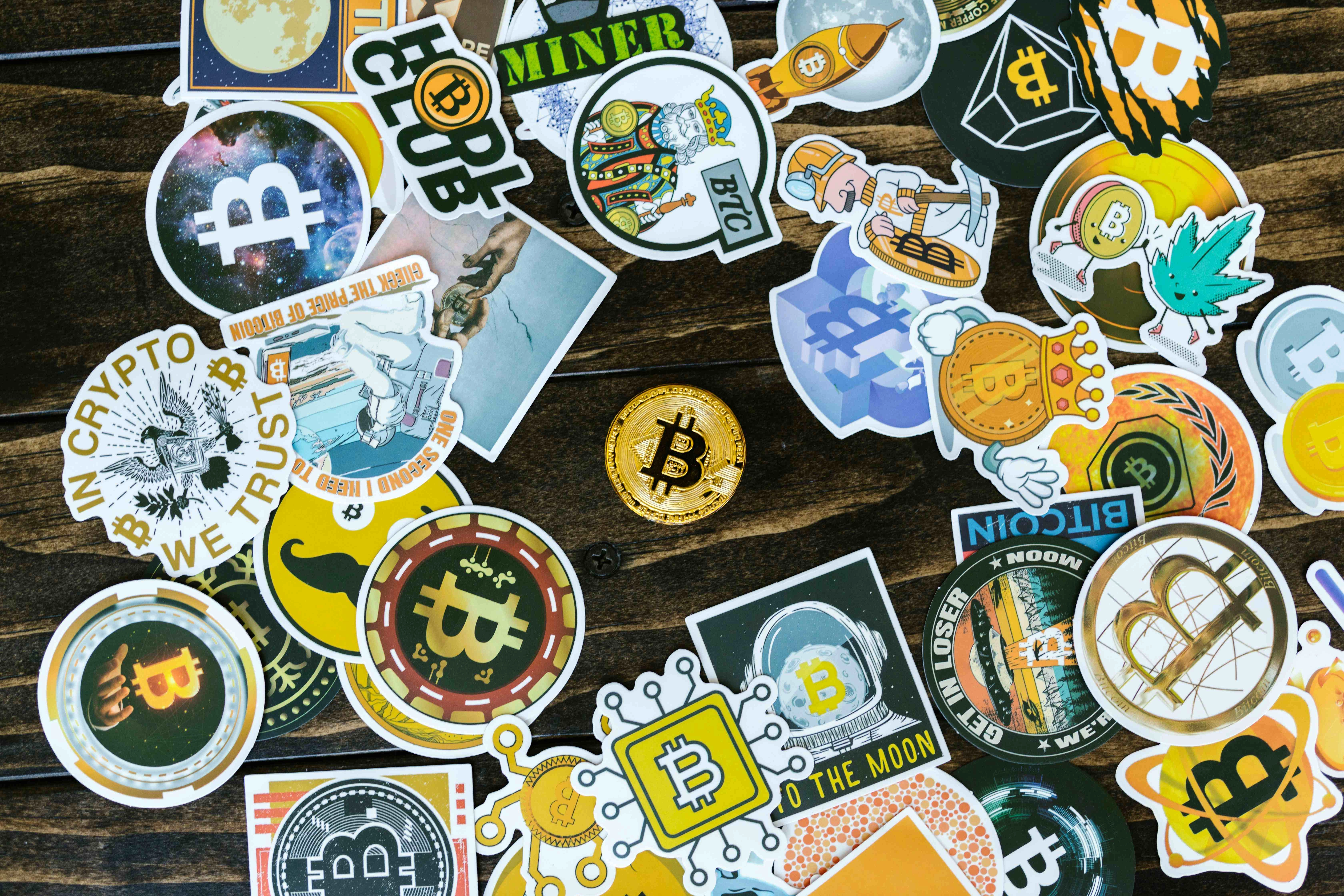 Bitcoin and Cryptocurrency Stickers Bitcoin and Cryptocurrency Stickers