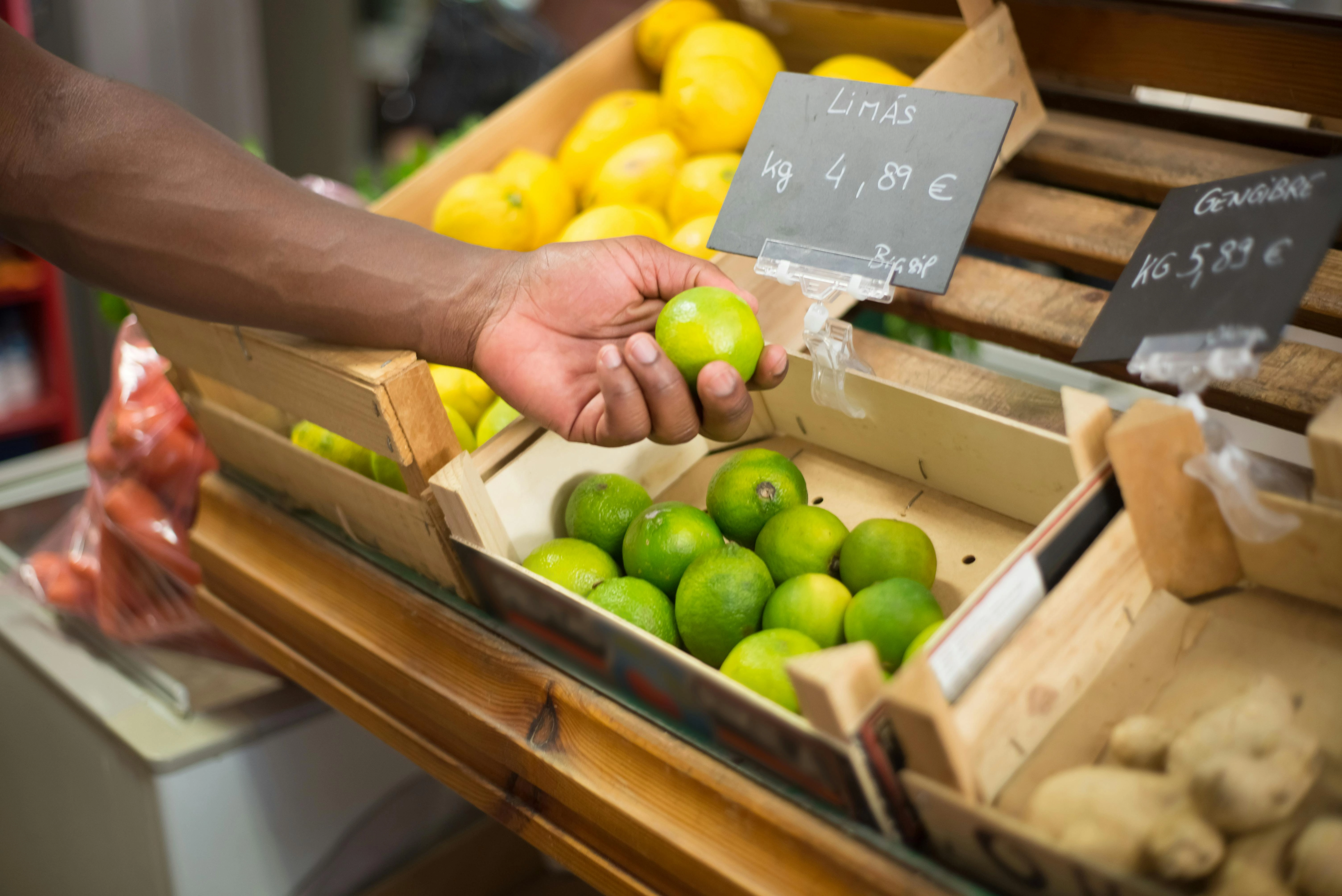 Citrus Market Display