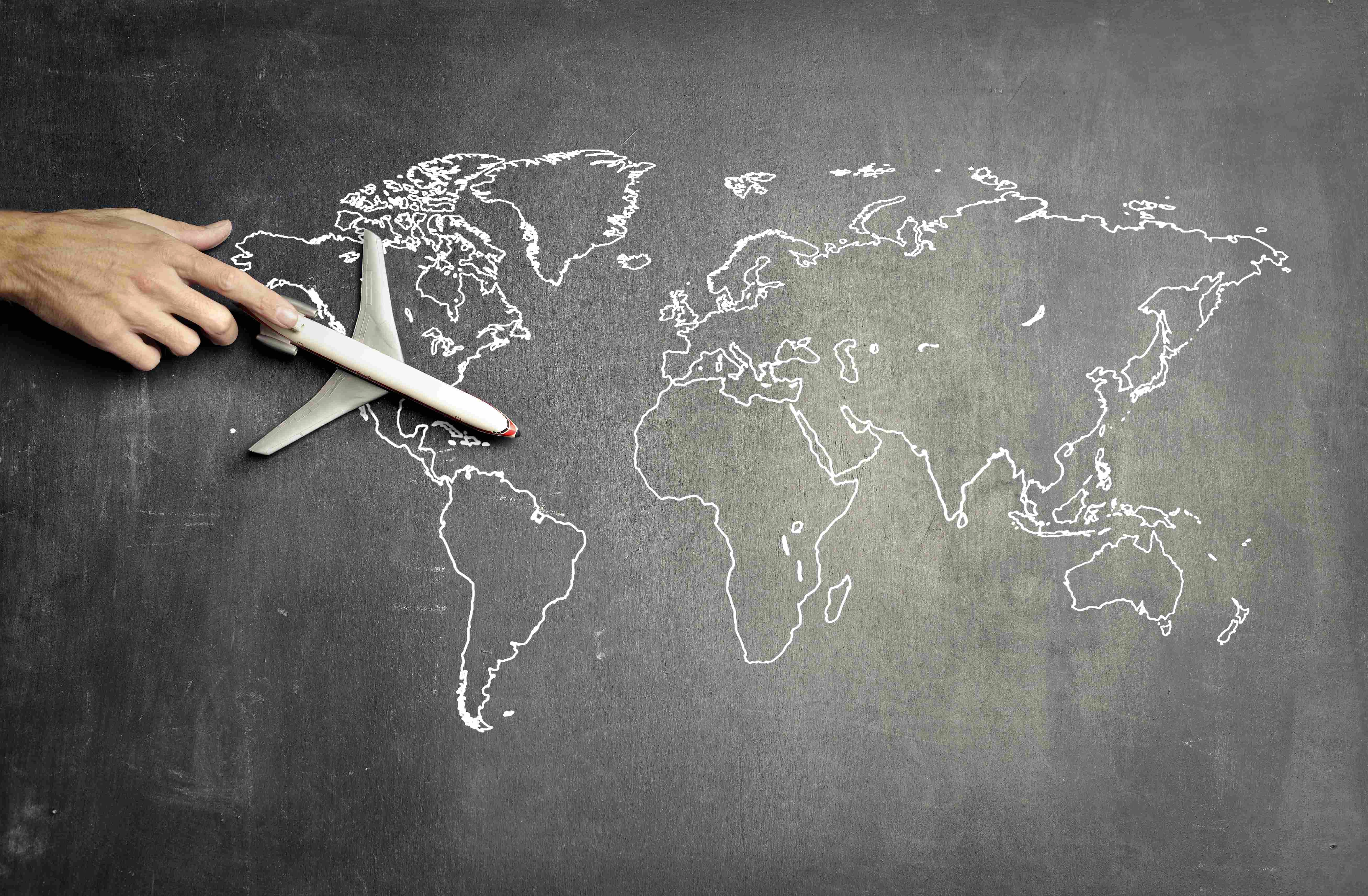 Global Travel Concept Illustration