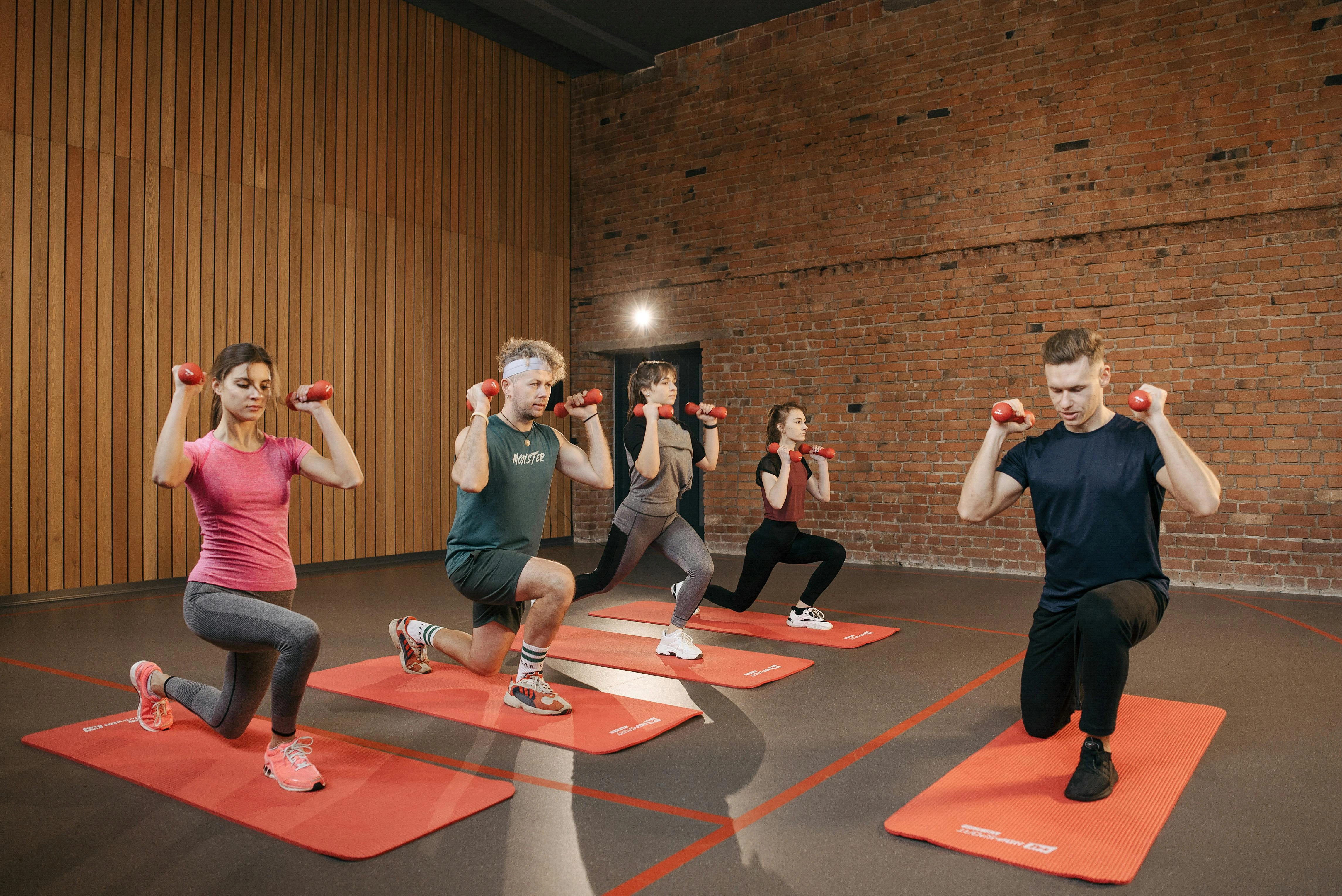 Group Fitness Class Workout Group Fitness Class Workout