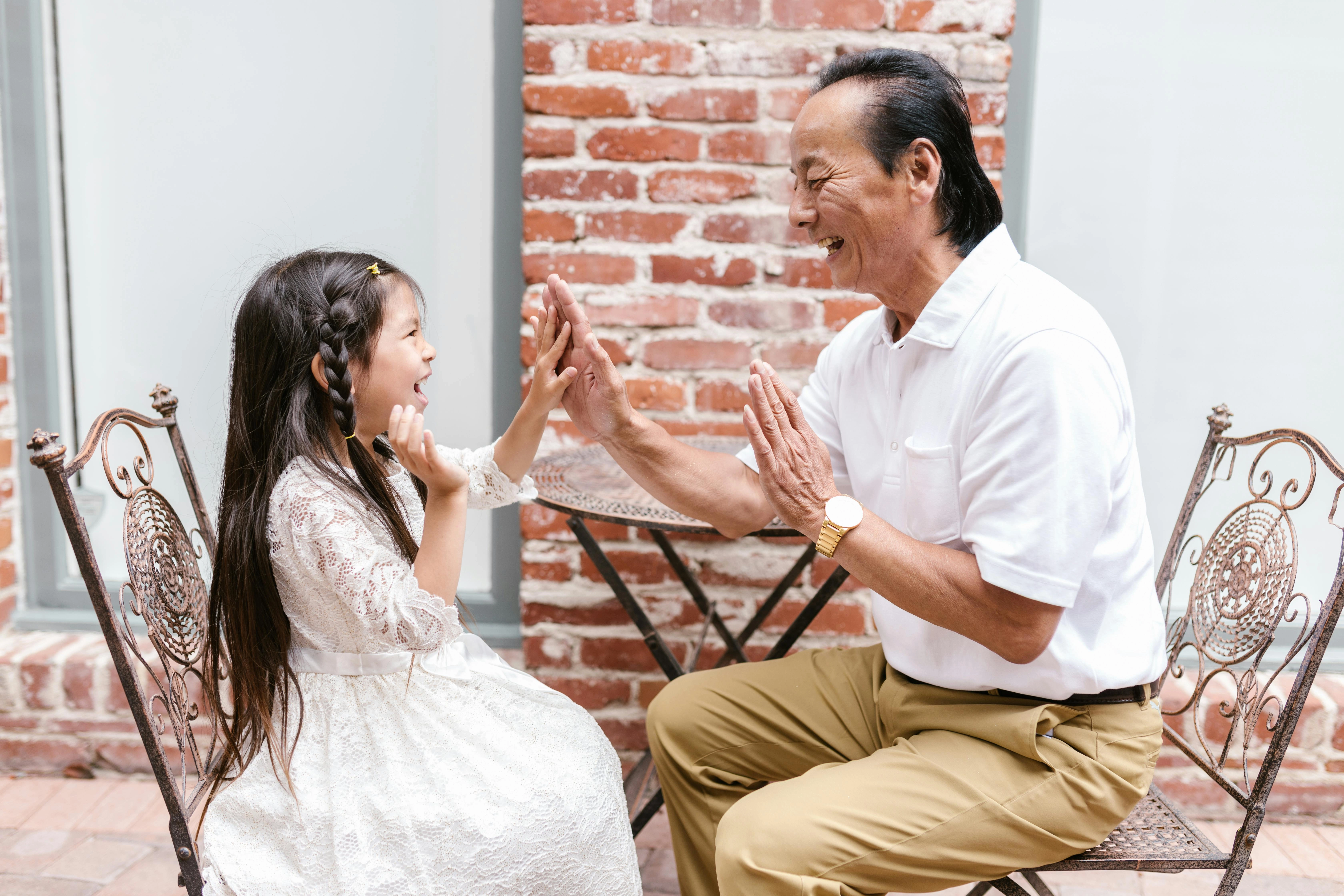 Joyful Intergenerational Play Moment