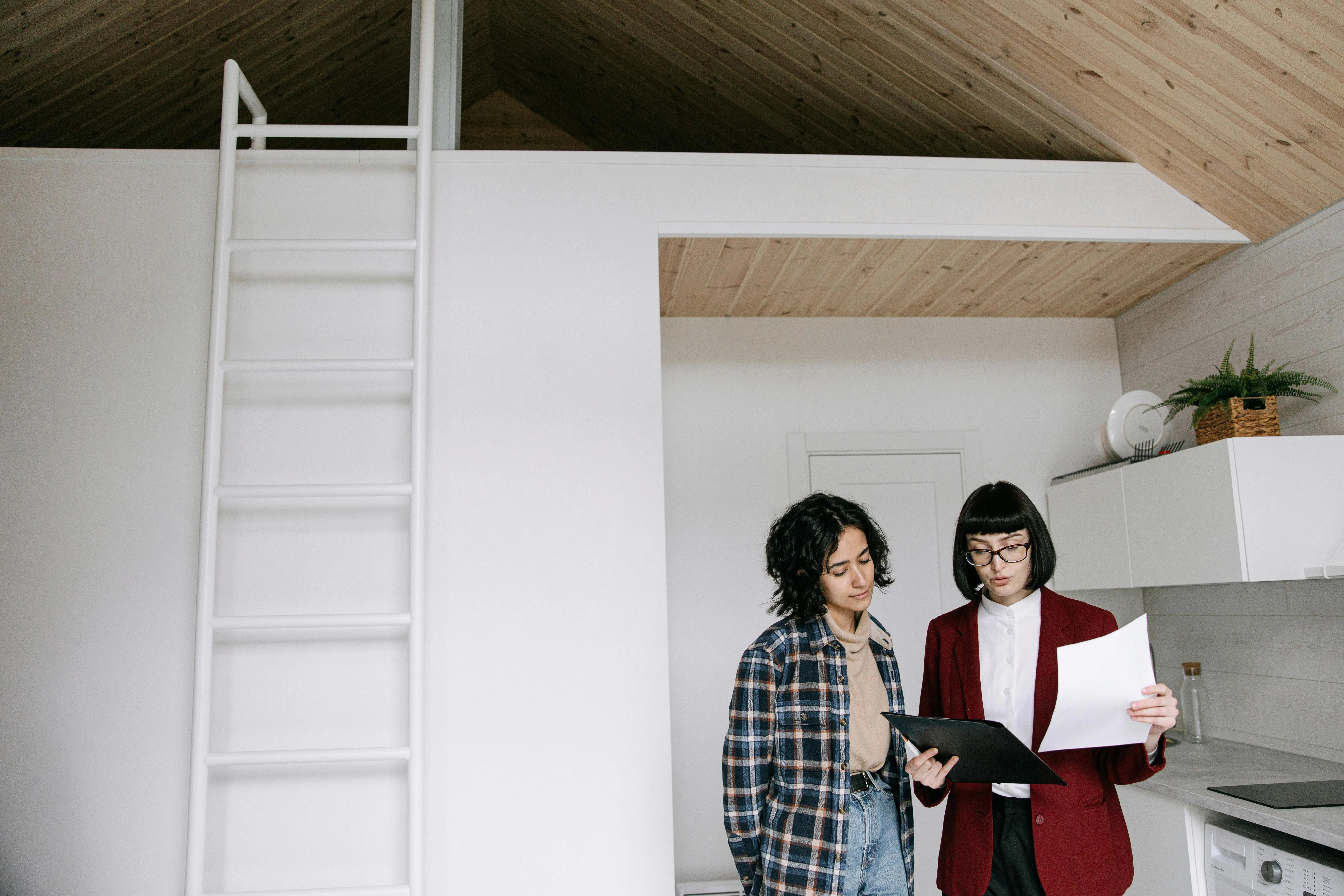 Modern loft workspace collaboration