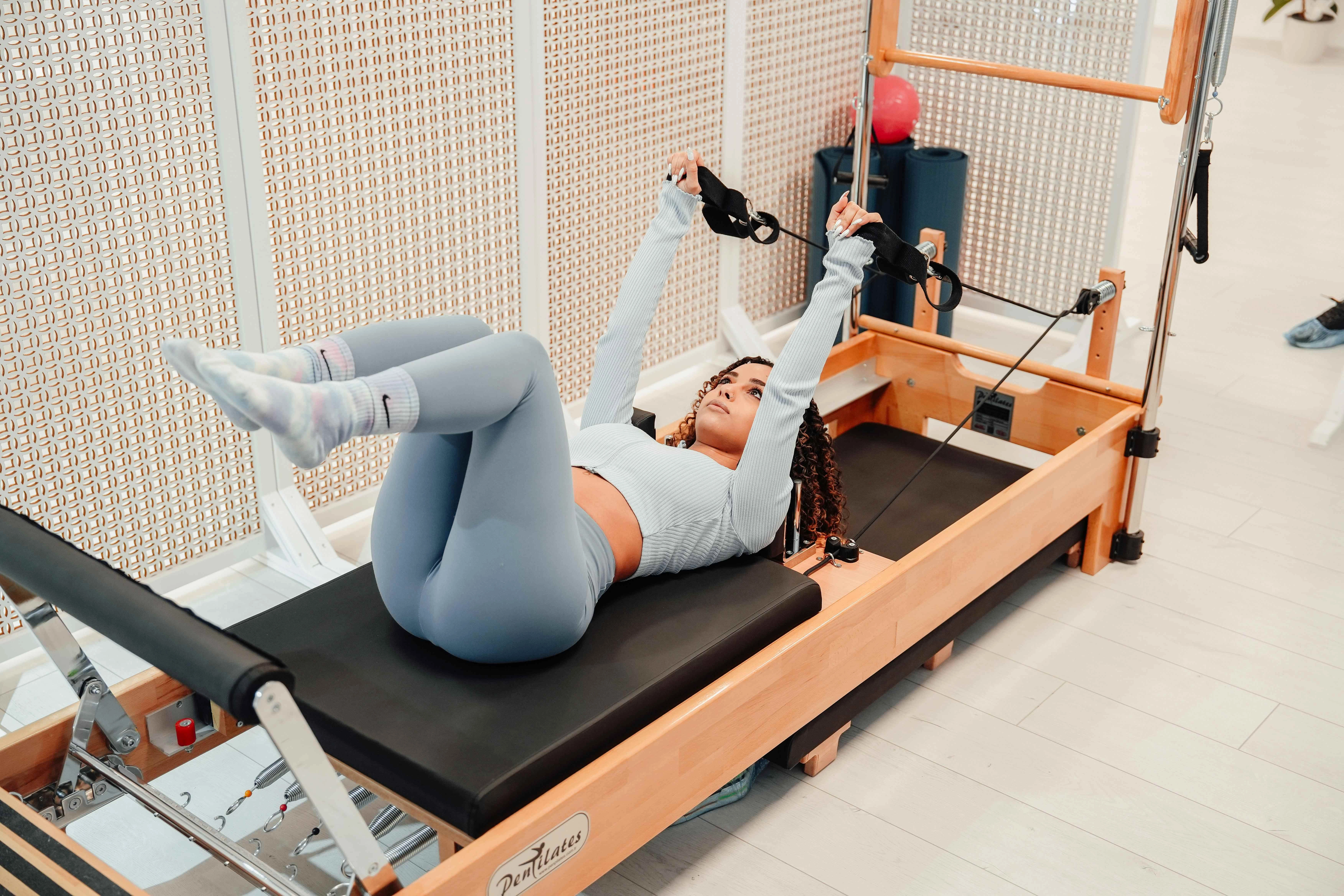 Pilates Reformer Exercise Session Pilates Reformer Exercise Session