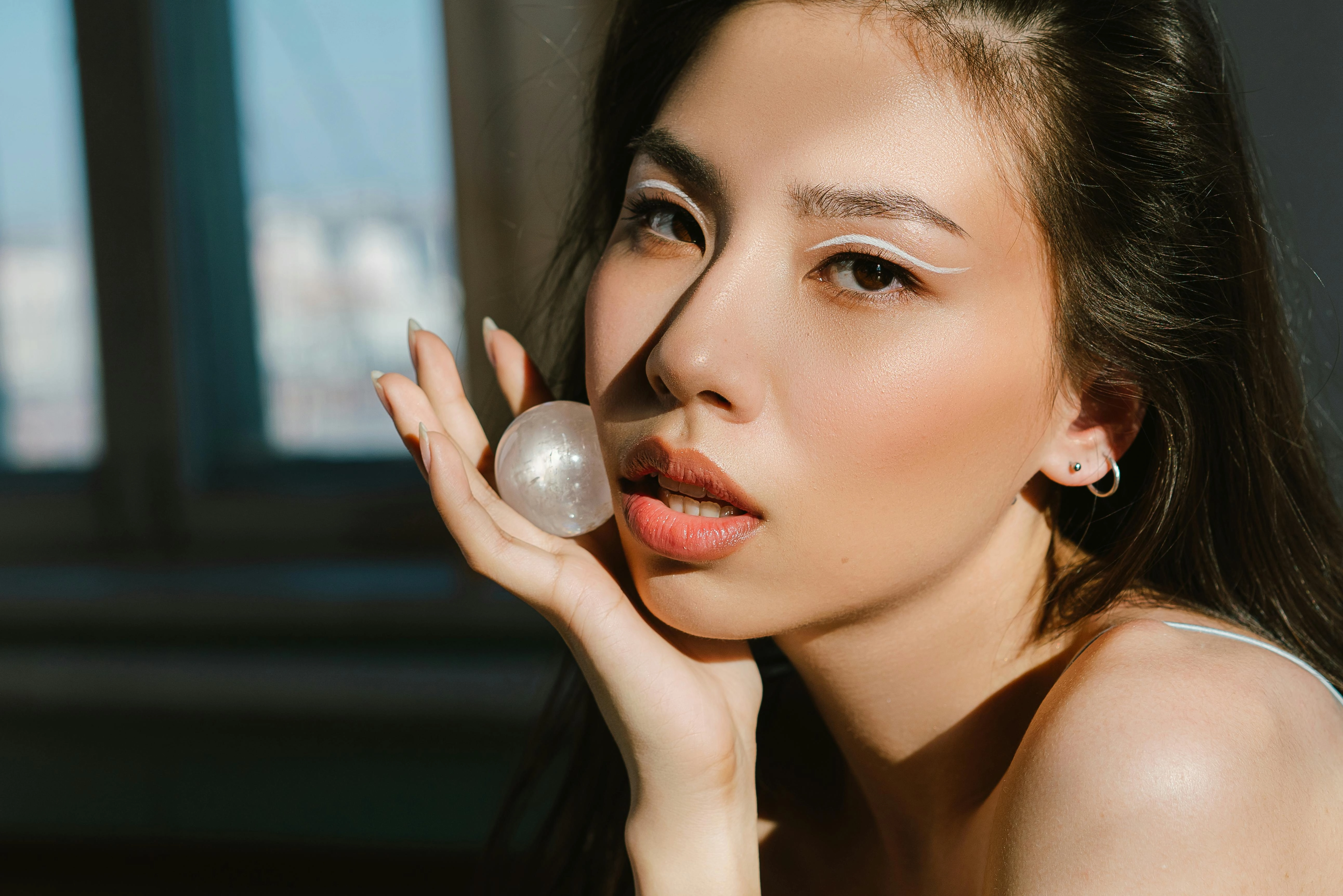 Stylish Asian Beauty Portrait