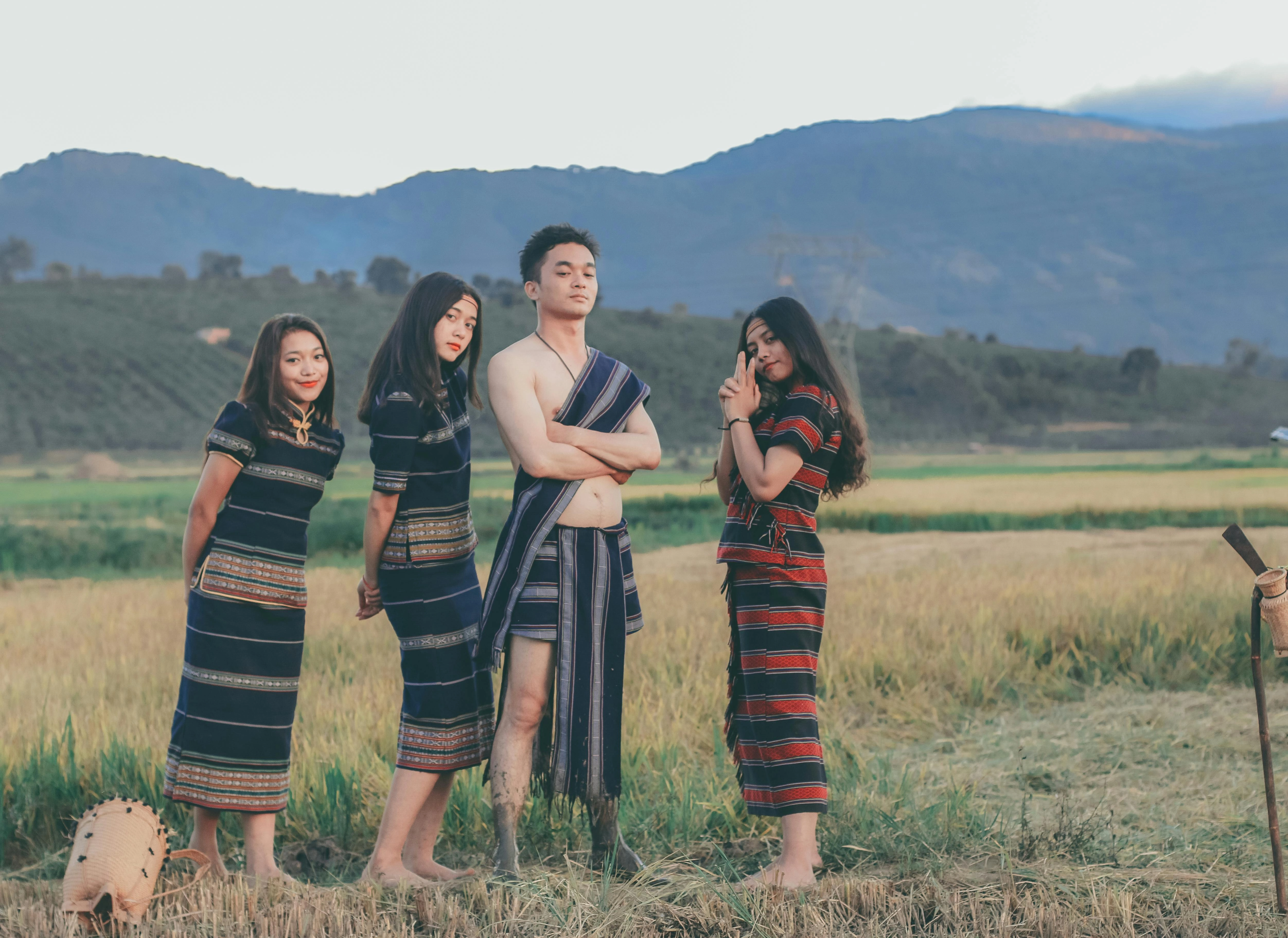 Traditional Asian Attire Photoshoot
