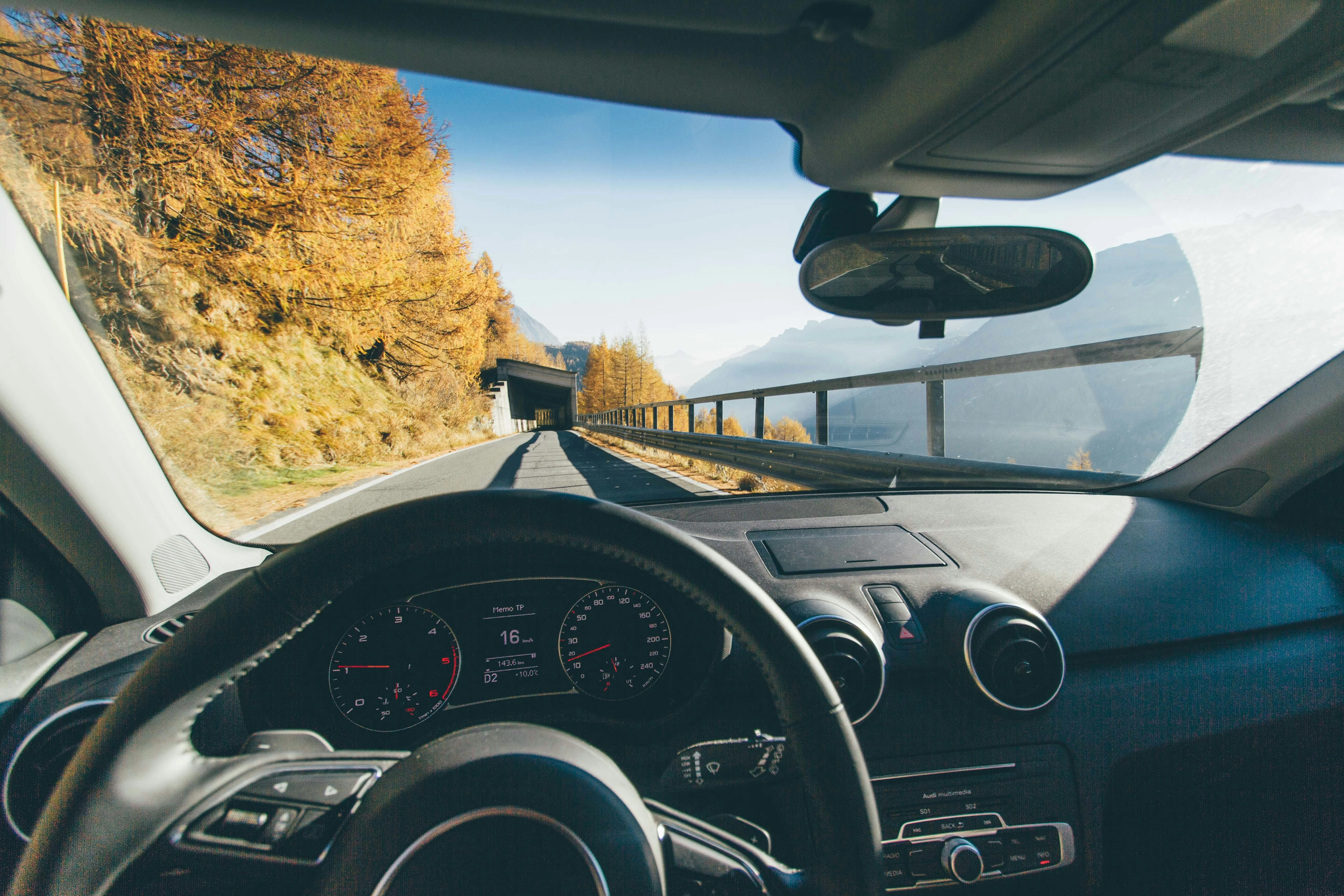 Autumn Mountain Road Drive Autumn Mountain Road Drive
