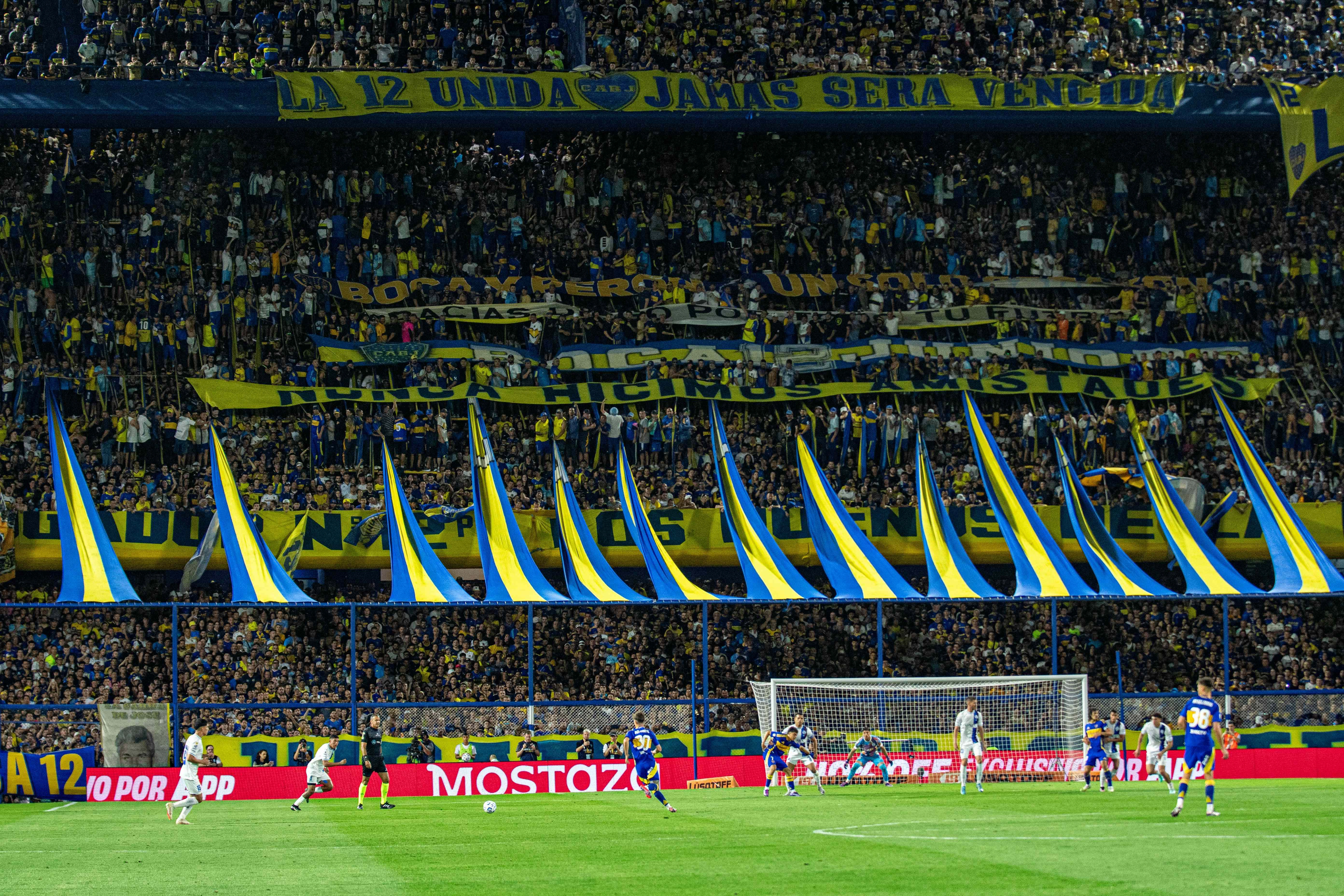Boca Juniors Stadium Atmosphere Boca Juniors Stadium Atmosphere