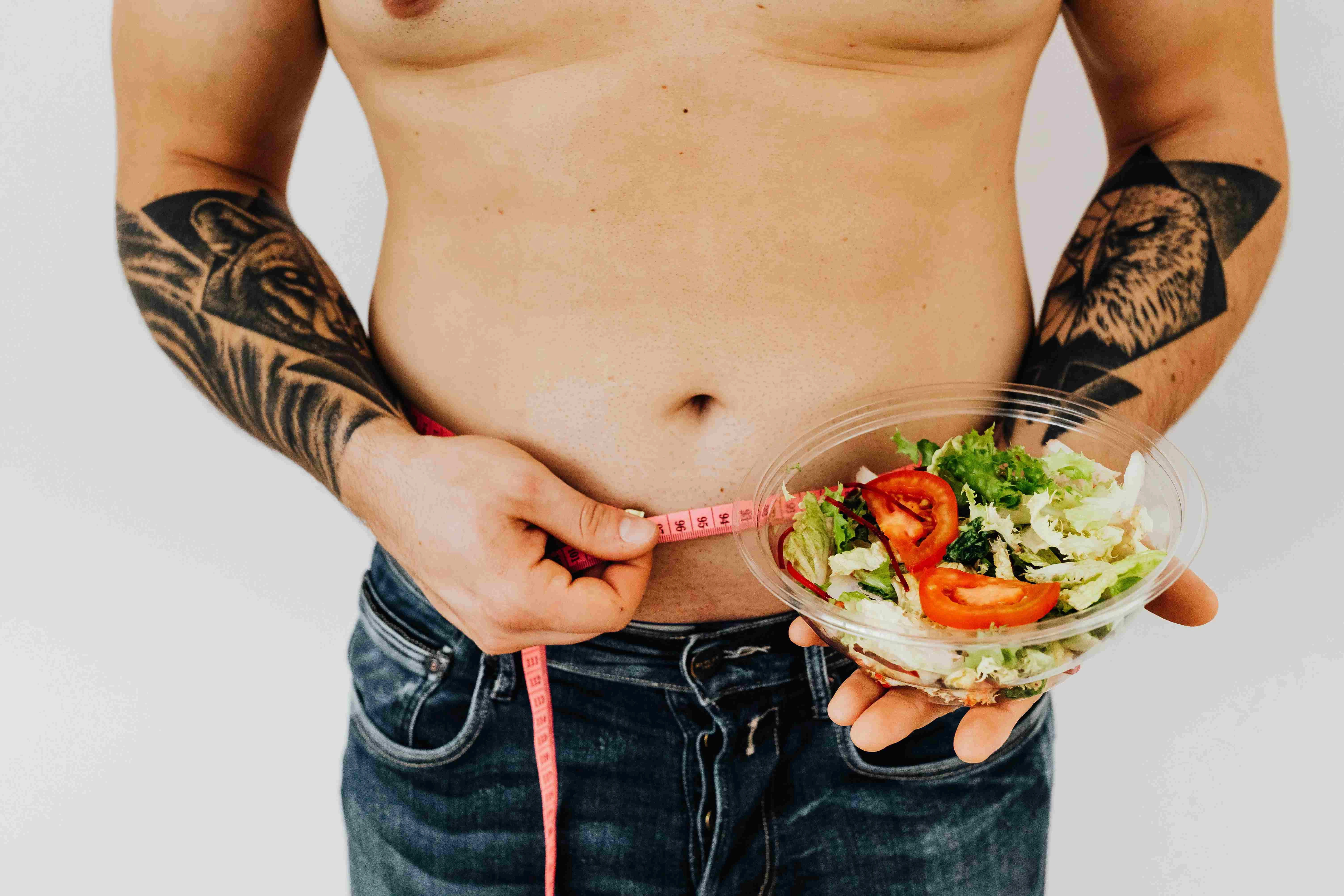 Dieting with Salad Tattoos