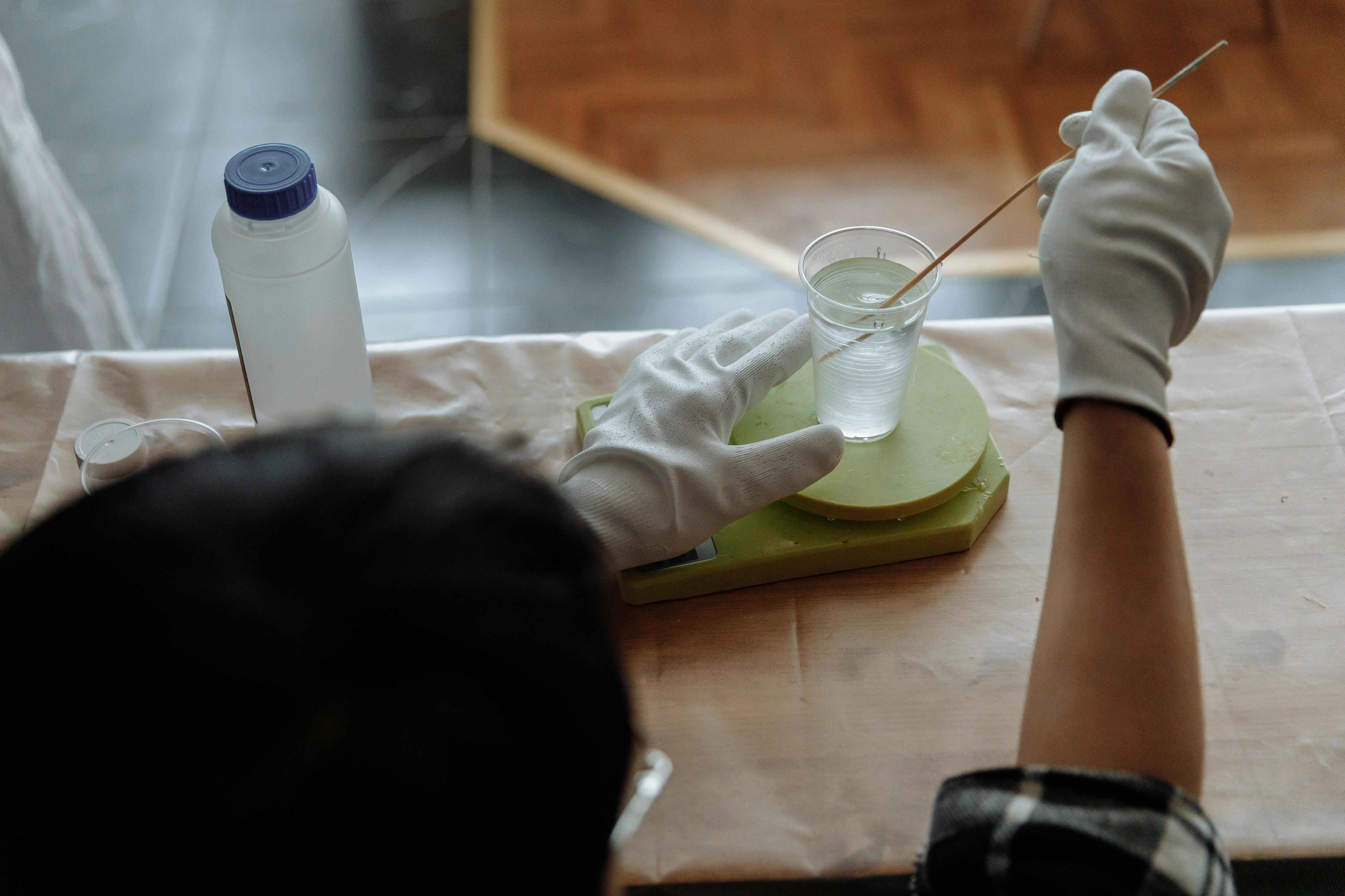 Laboratory chemical testing procedure