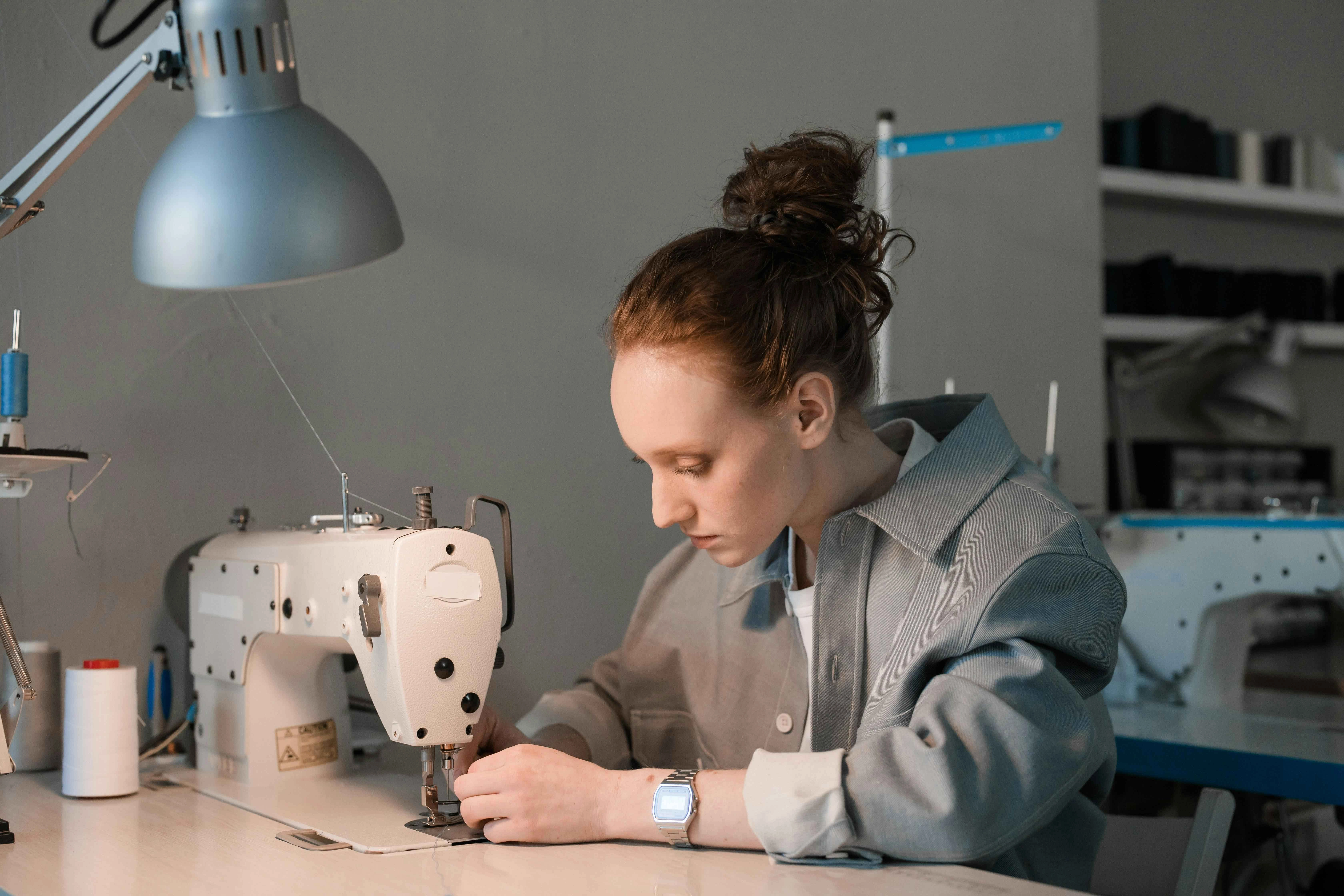 Seamstress at Work