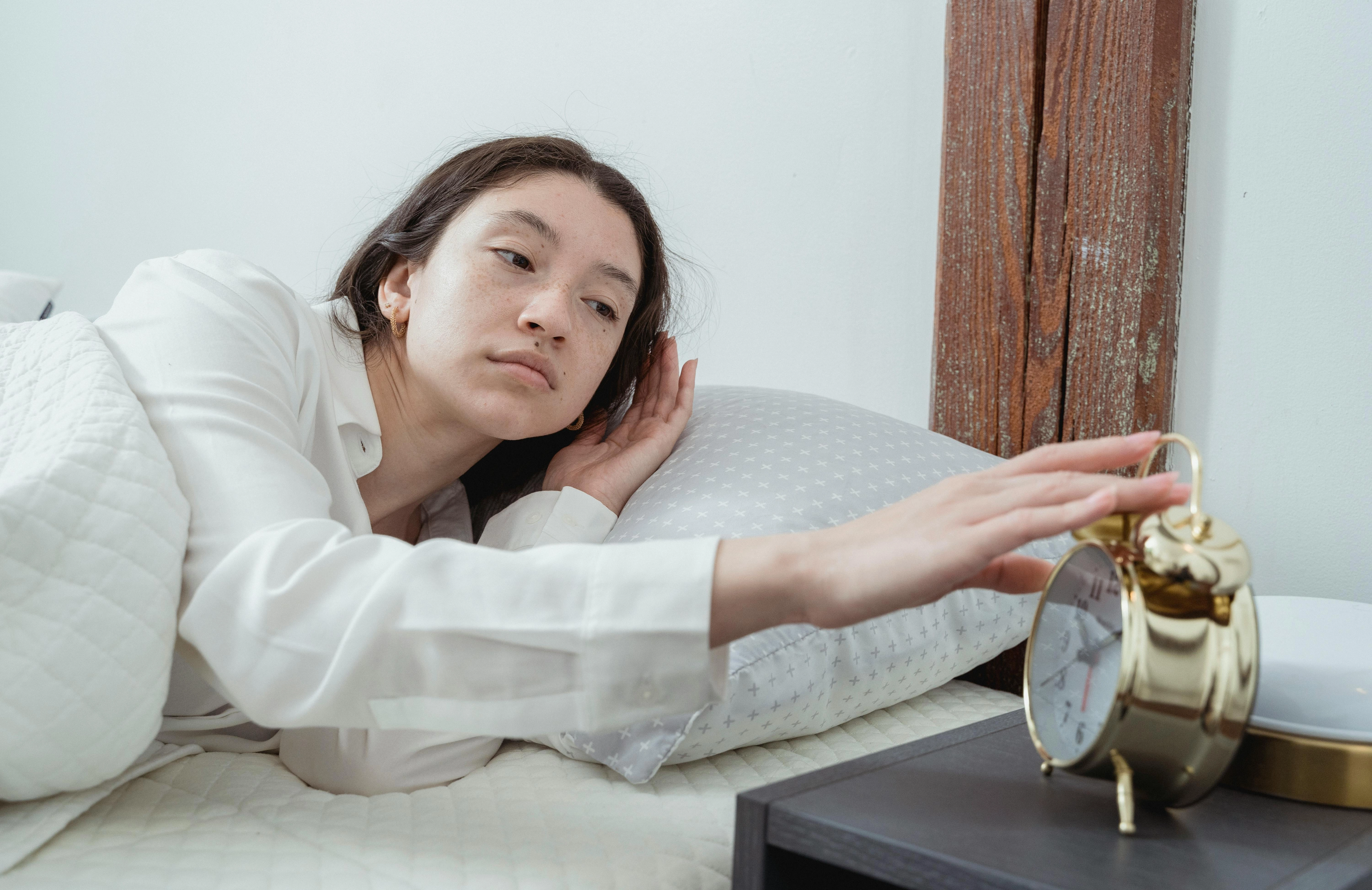 Sleepy Morning Alarm Struggle