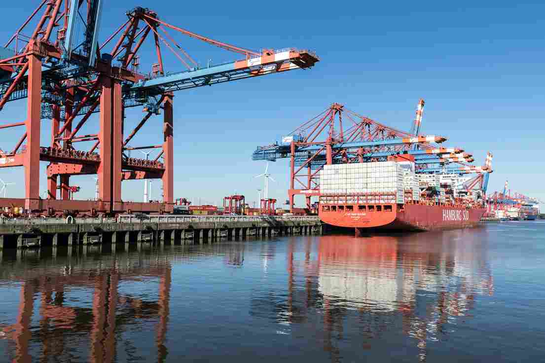 Industrial Harbor Container Terminal