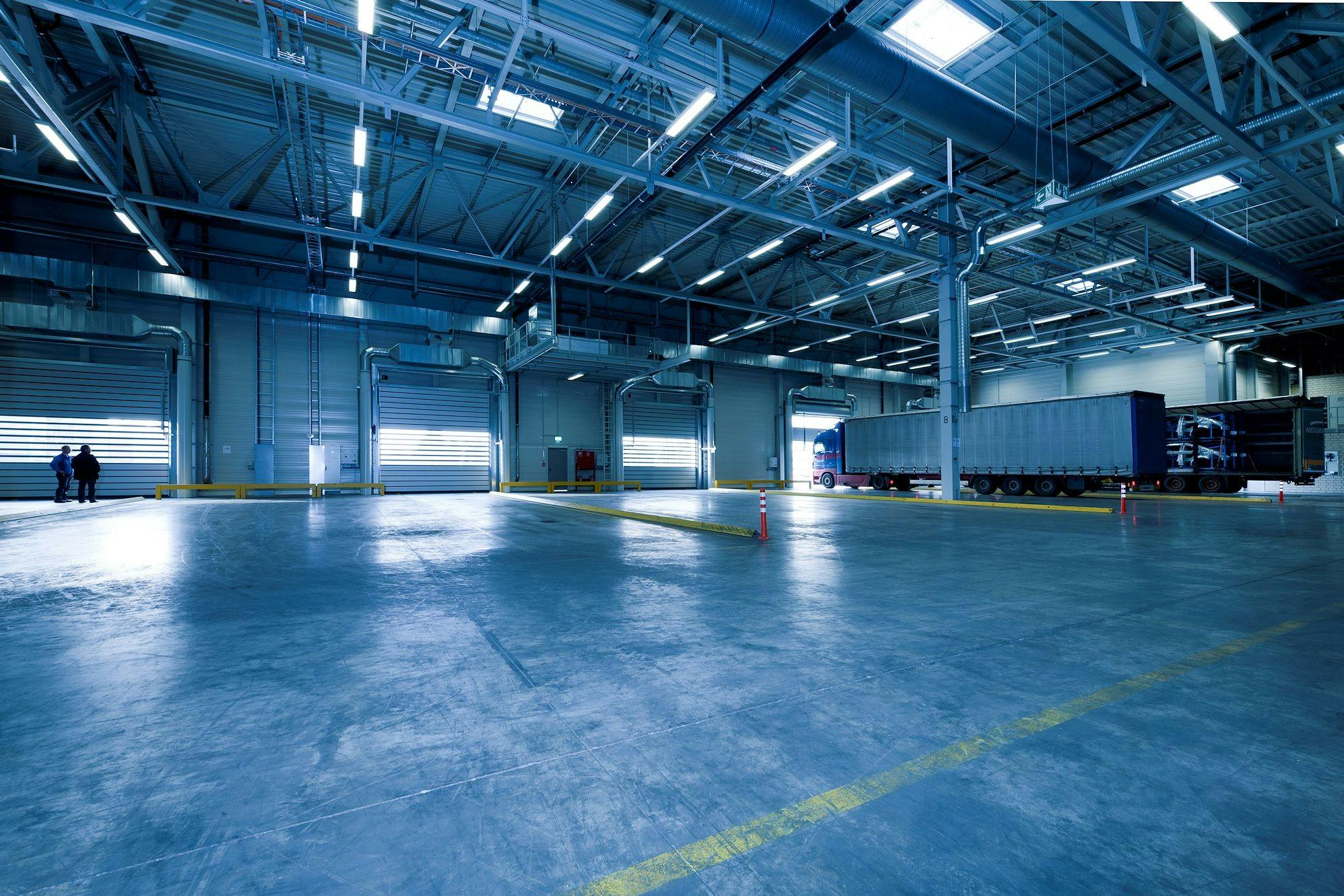 Modern Industrial Warehouse Interior