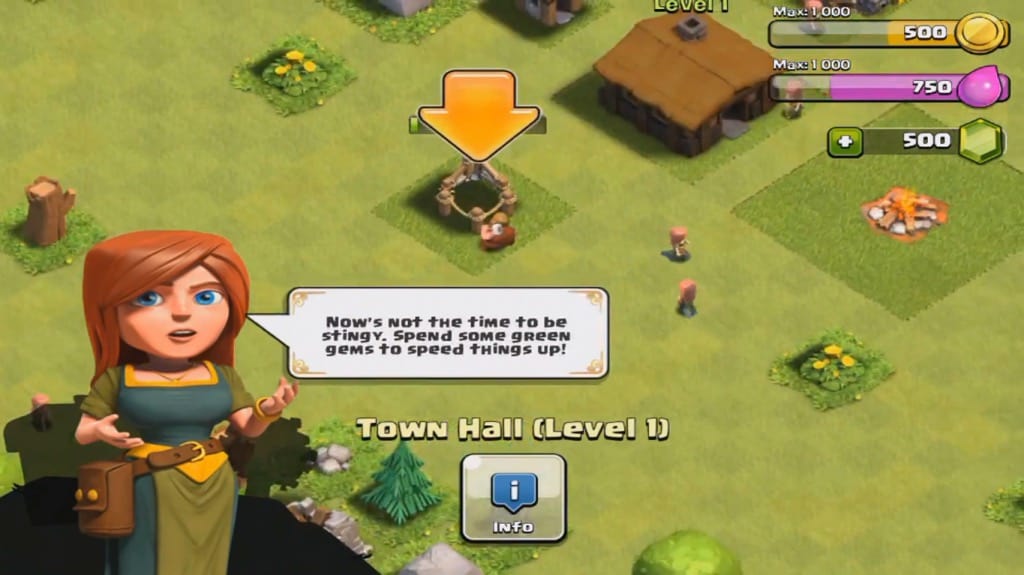 Game tutorial screens Game tutorial screens
