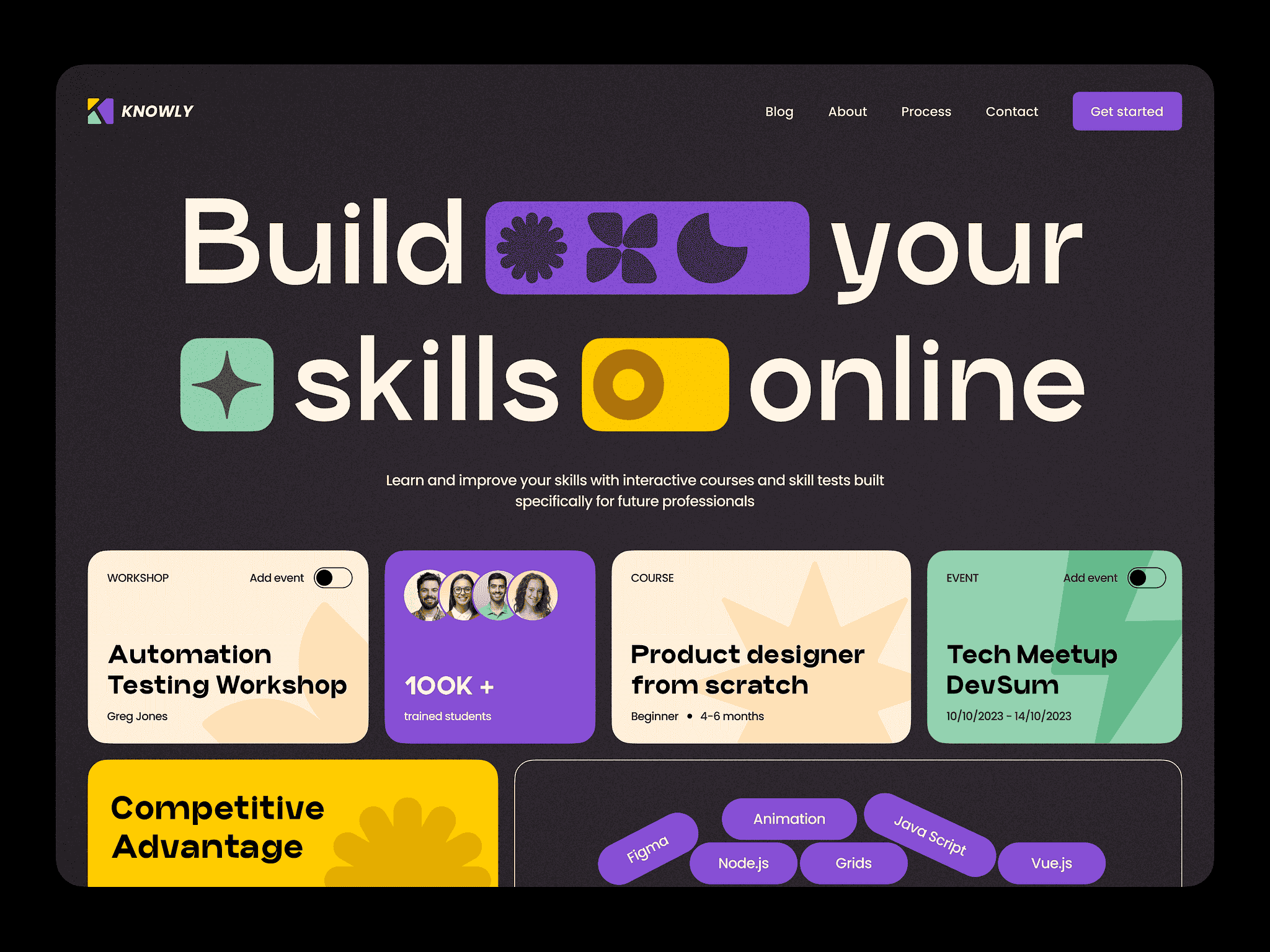 Online workshops Online workshops