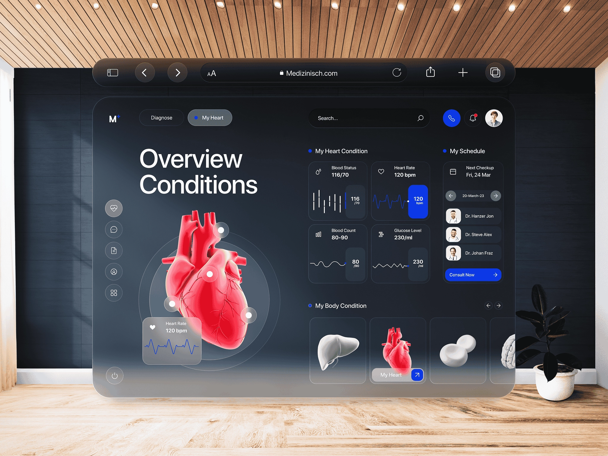 Virtual reality in healthcare