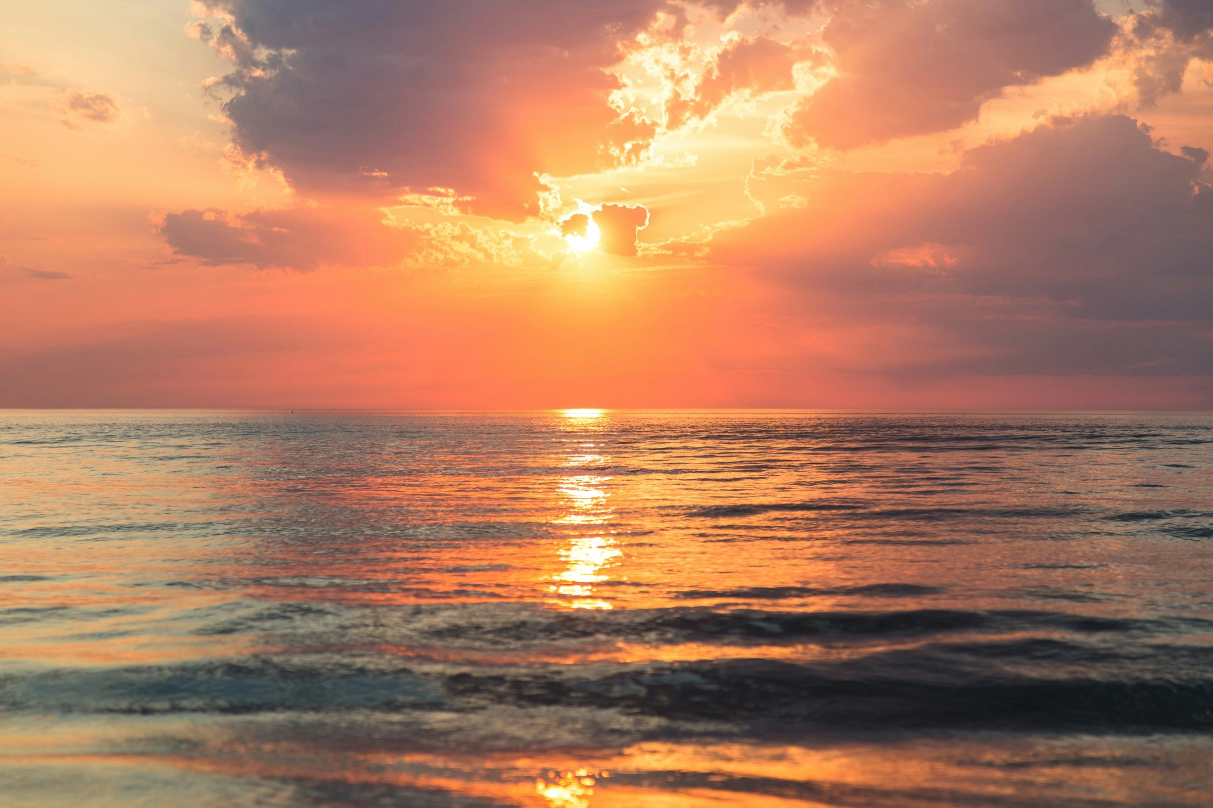 Radiant Ocean Sunset Radiant Ocean Sunset