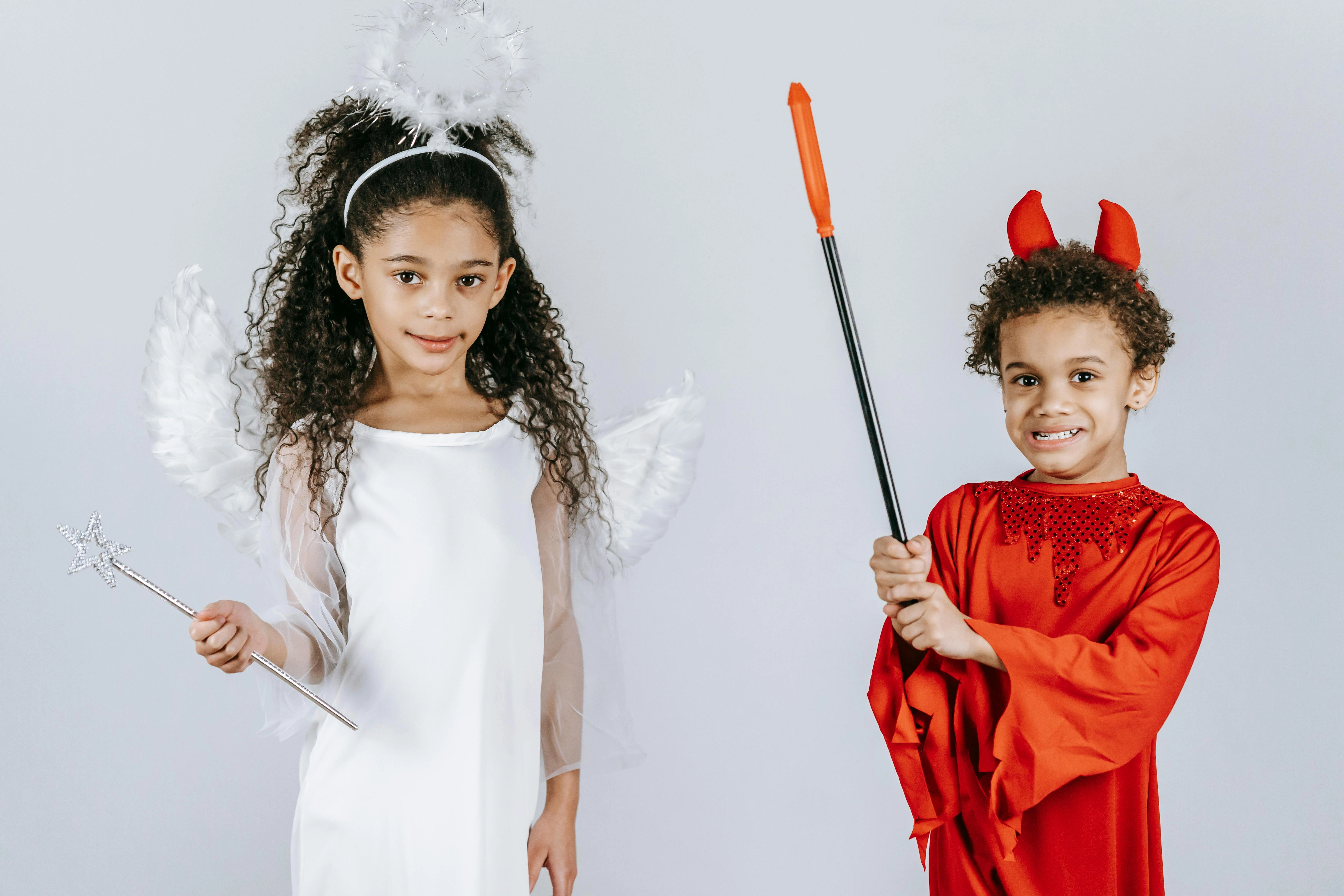 Angel and Devil Costumes Angel and Devil Costumes