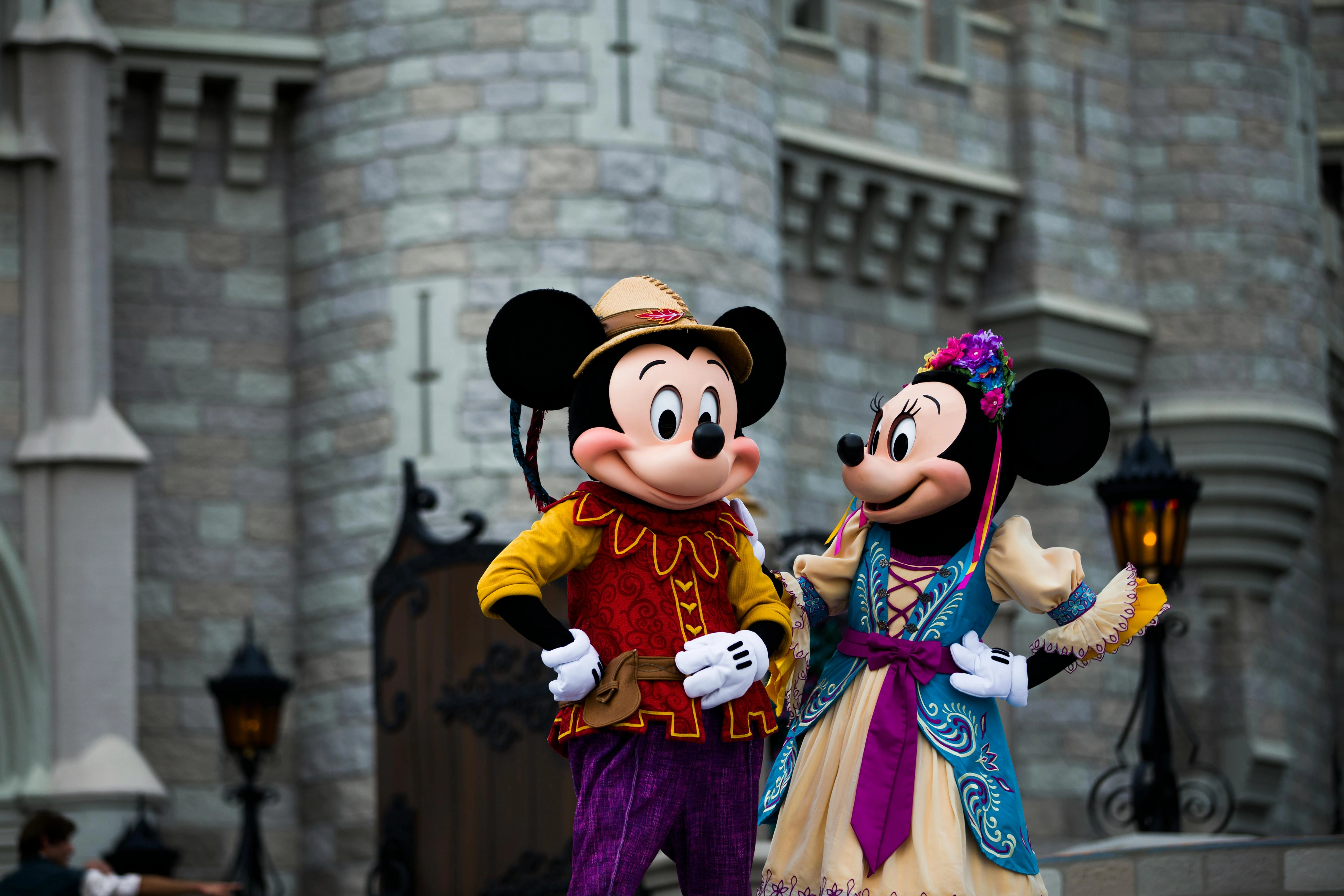 Costumed Mickey and Minnie Costumed Mickey and Minnie