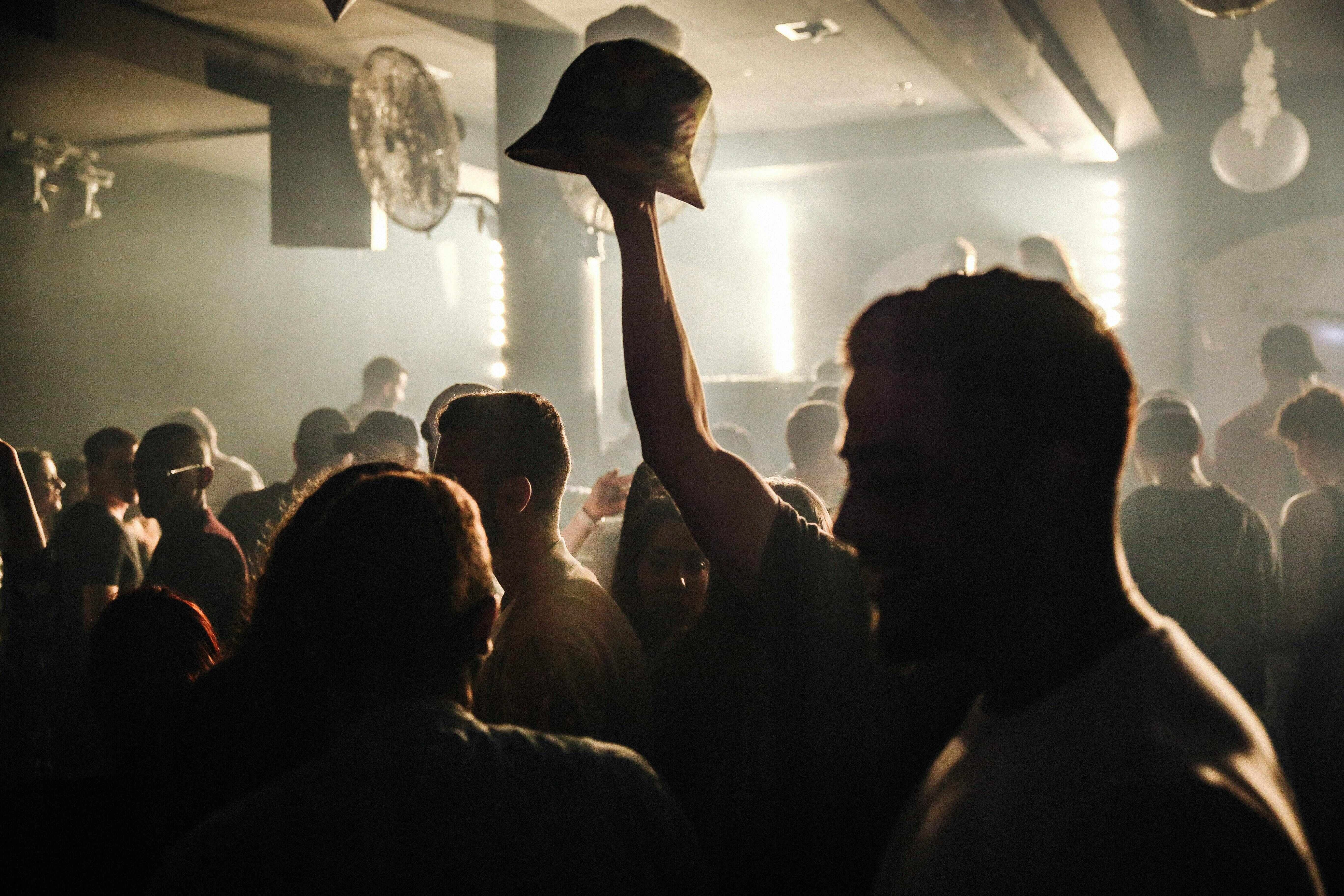 Crowded Nightclub Dance Floor Crowded Nightclub Dance Floor
