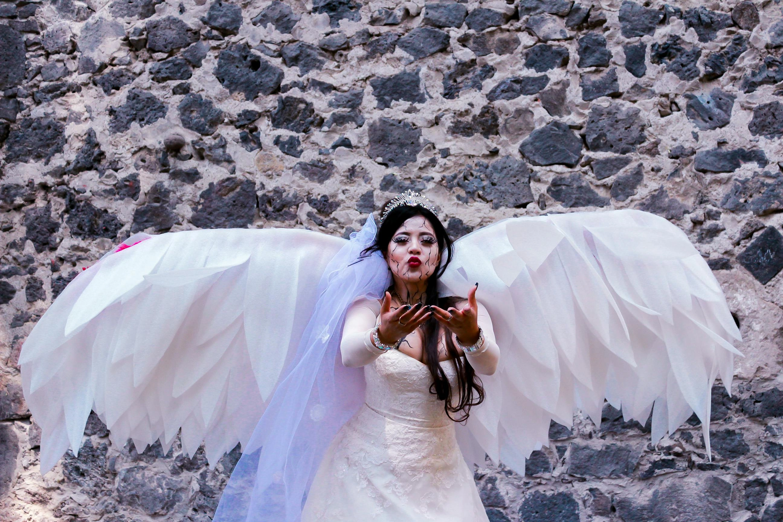 Ghostly Bride with Wings Ghostly Bride with Wings