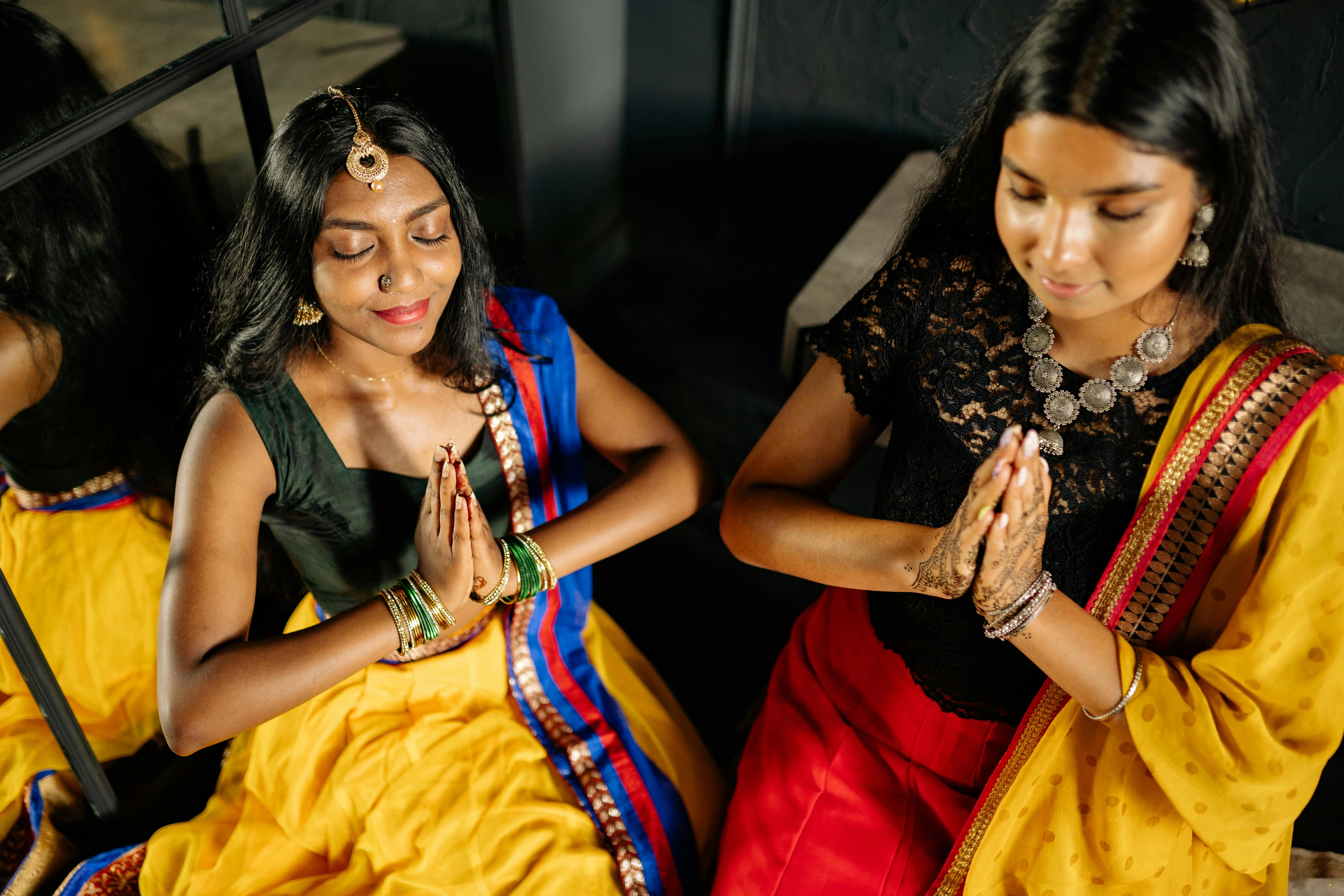 Indian Women in Traditional Attire