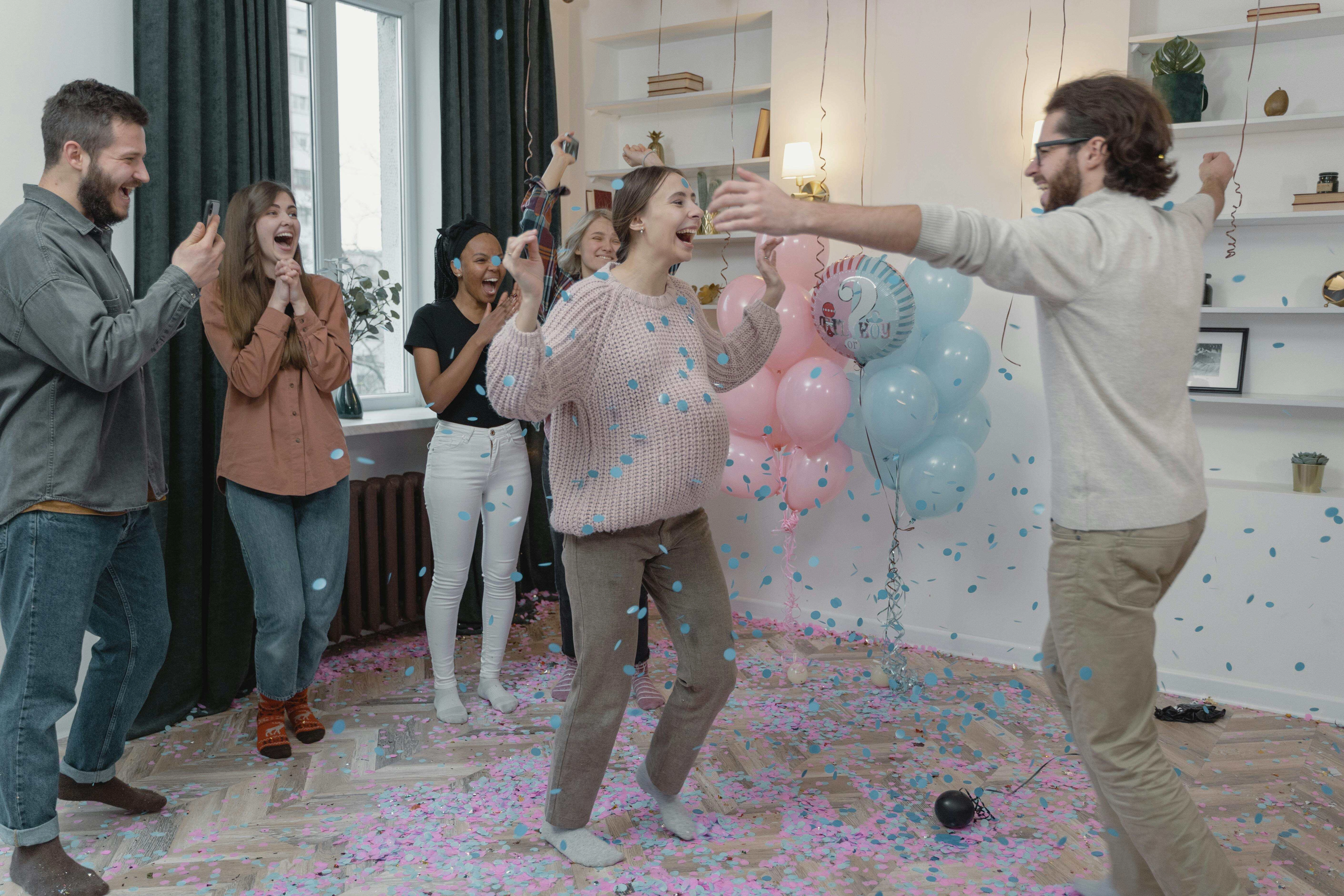 Joyful Gender Reveal Celebration Joyful Gender Reveal Celebration
