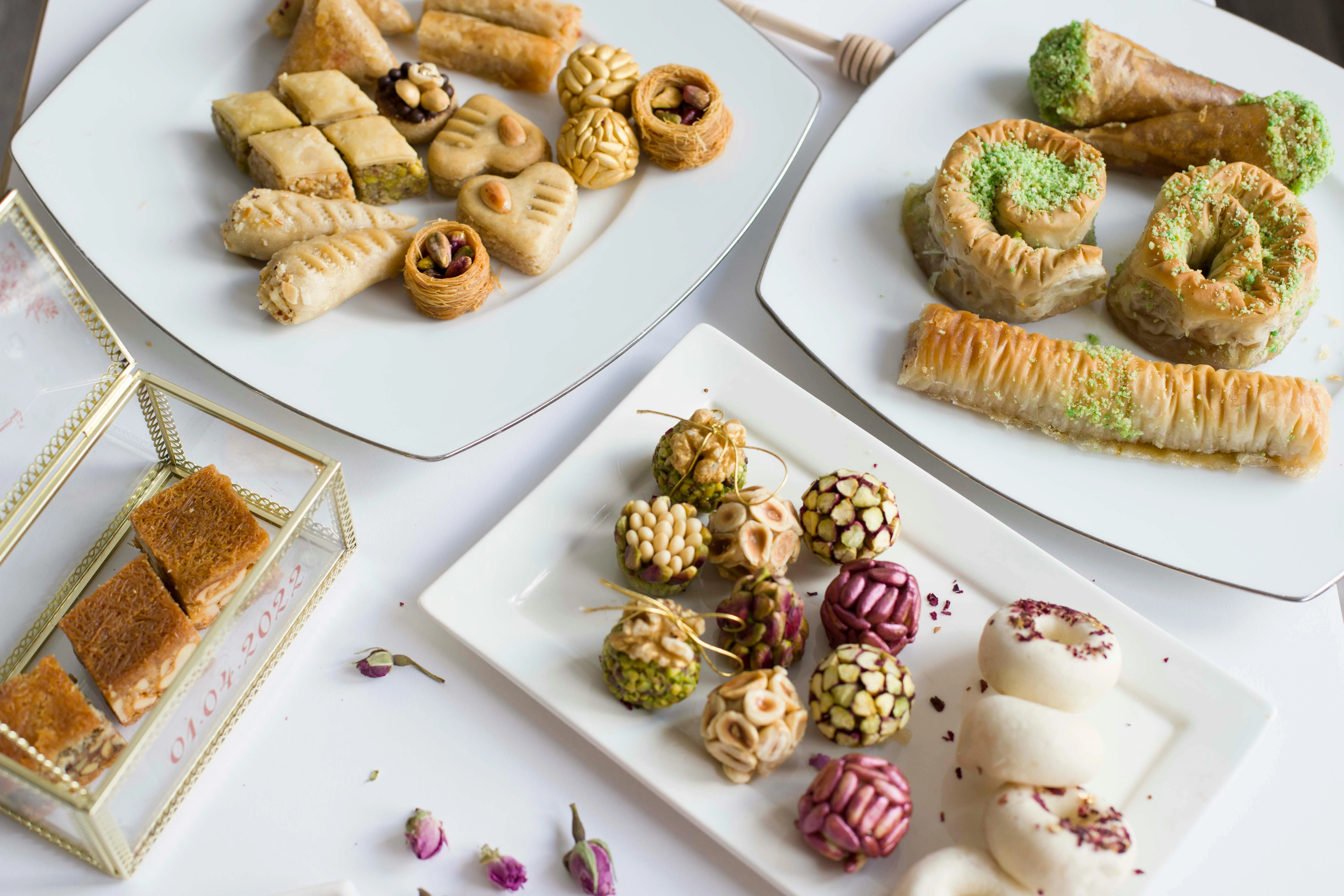 Middle Eastern Sweets Assortment Middle Eastern Sweets Assortment