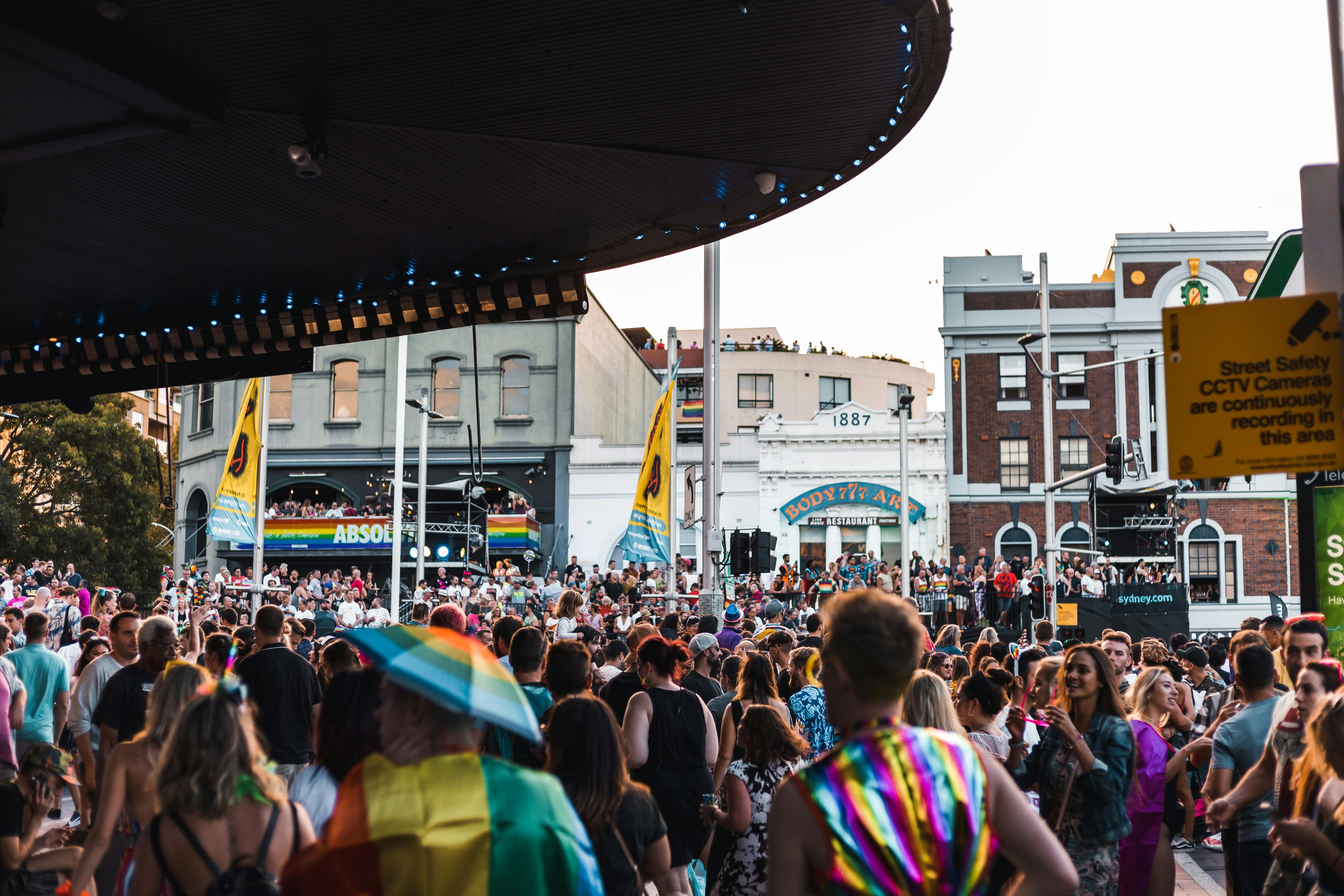 Pride Festival Street Celebration