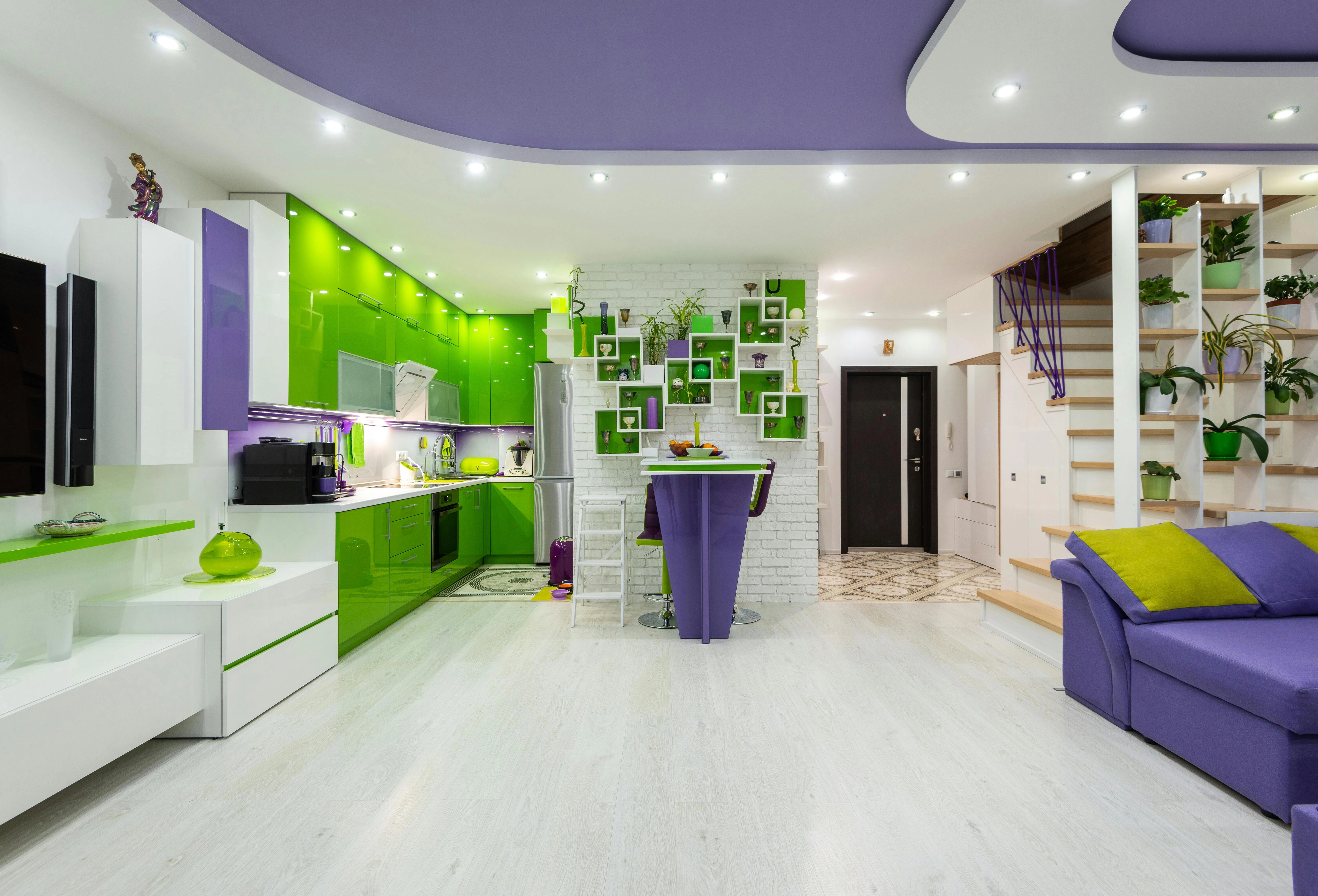 Vibrant Modern Interior Design Vibrant Modern Interior Design