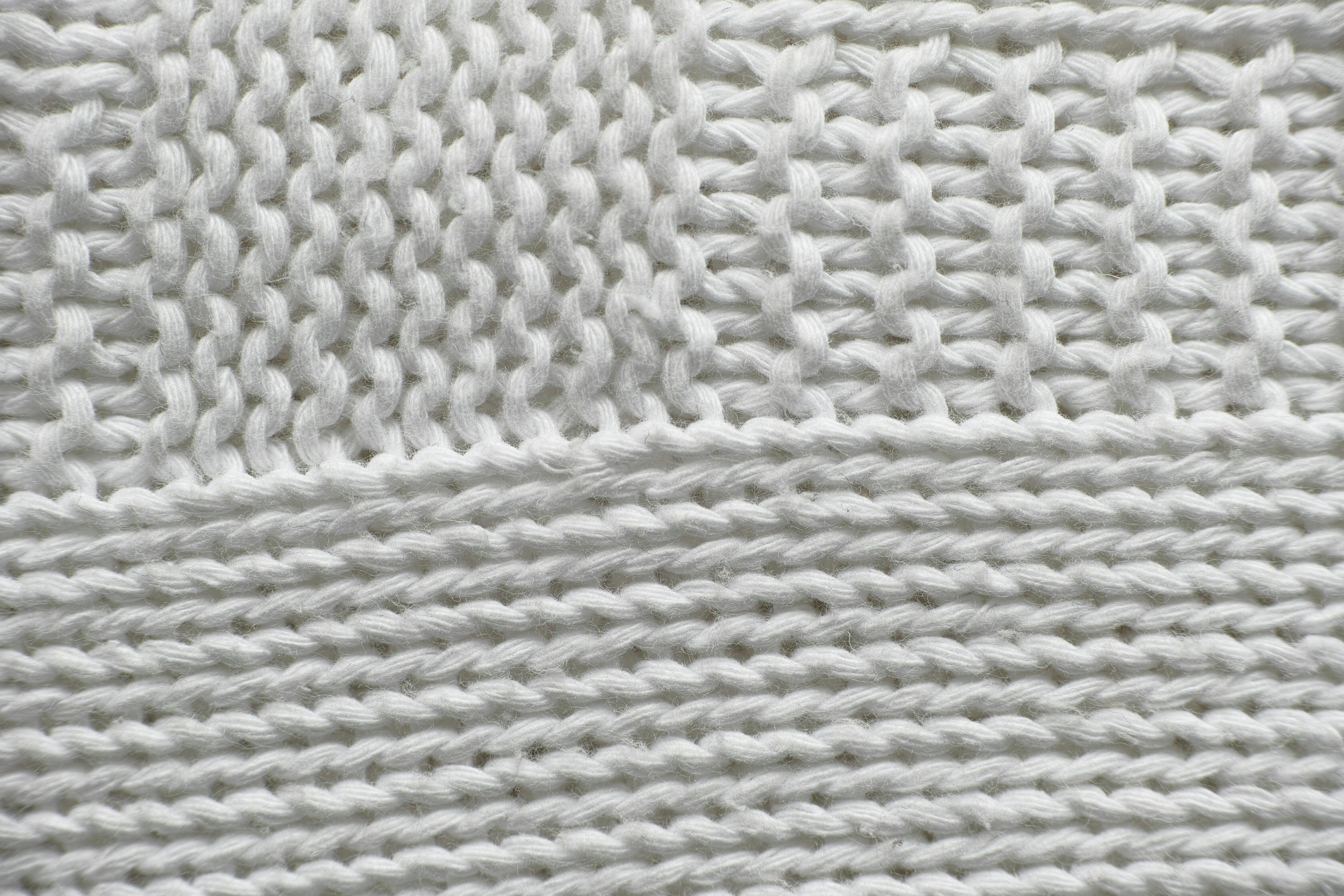 White knit textile patterns White knit textile patterns