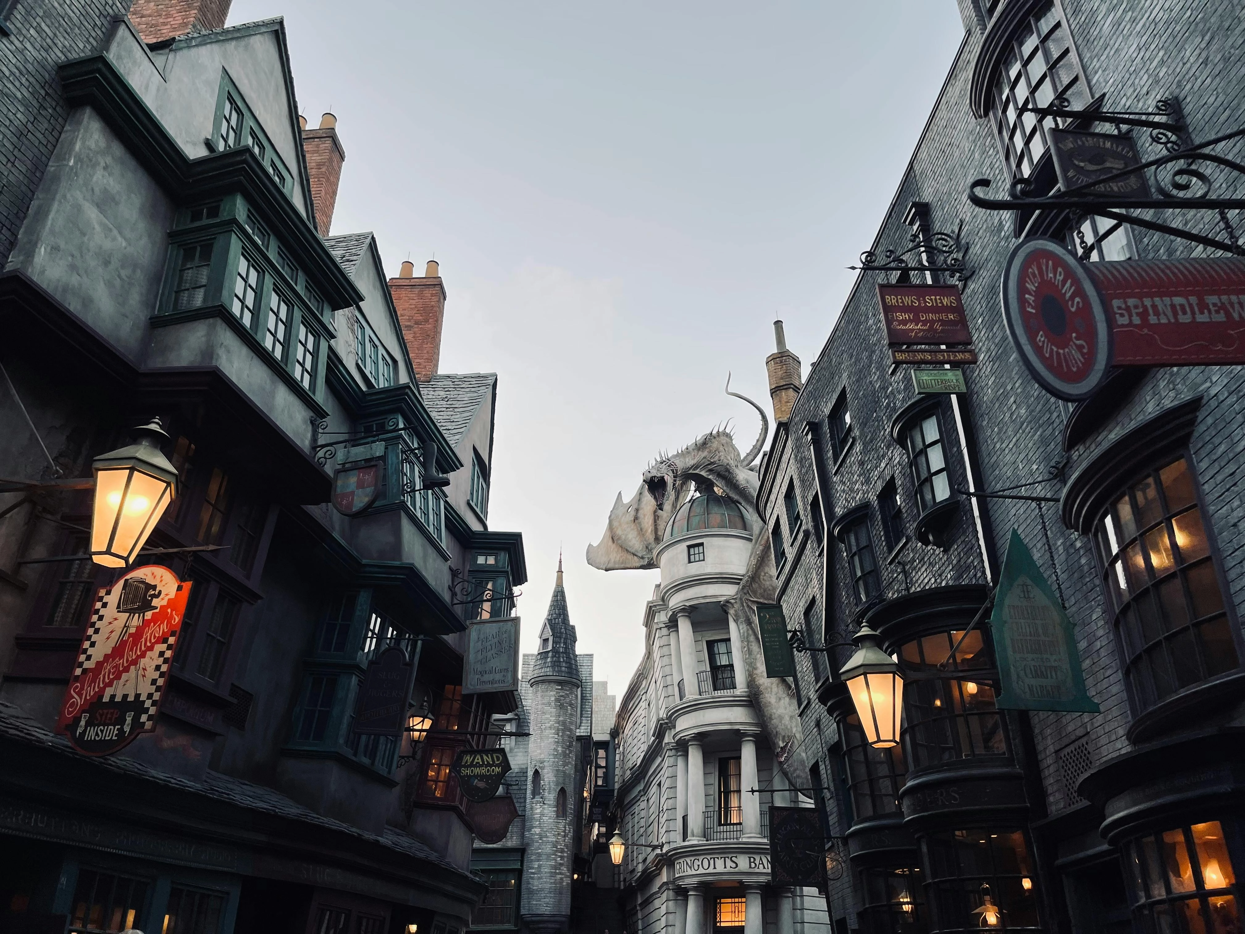 Wizarding Alley Fantasy World Wizarding Alley Fantasy World