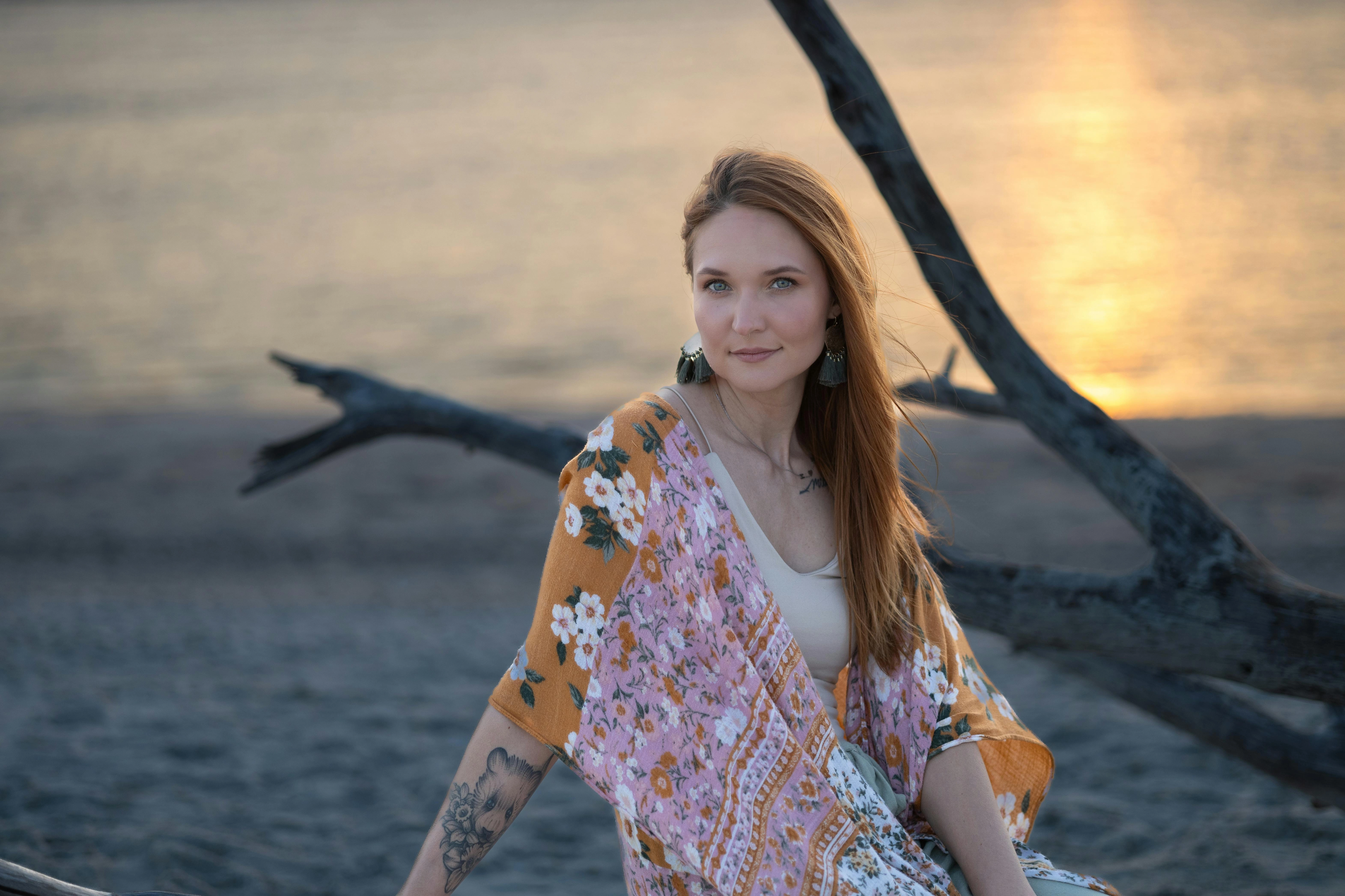 Boho Sunset Portrait Boho Sunset Portrait