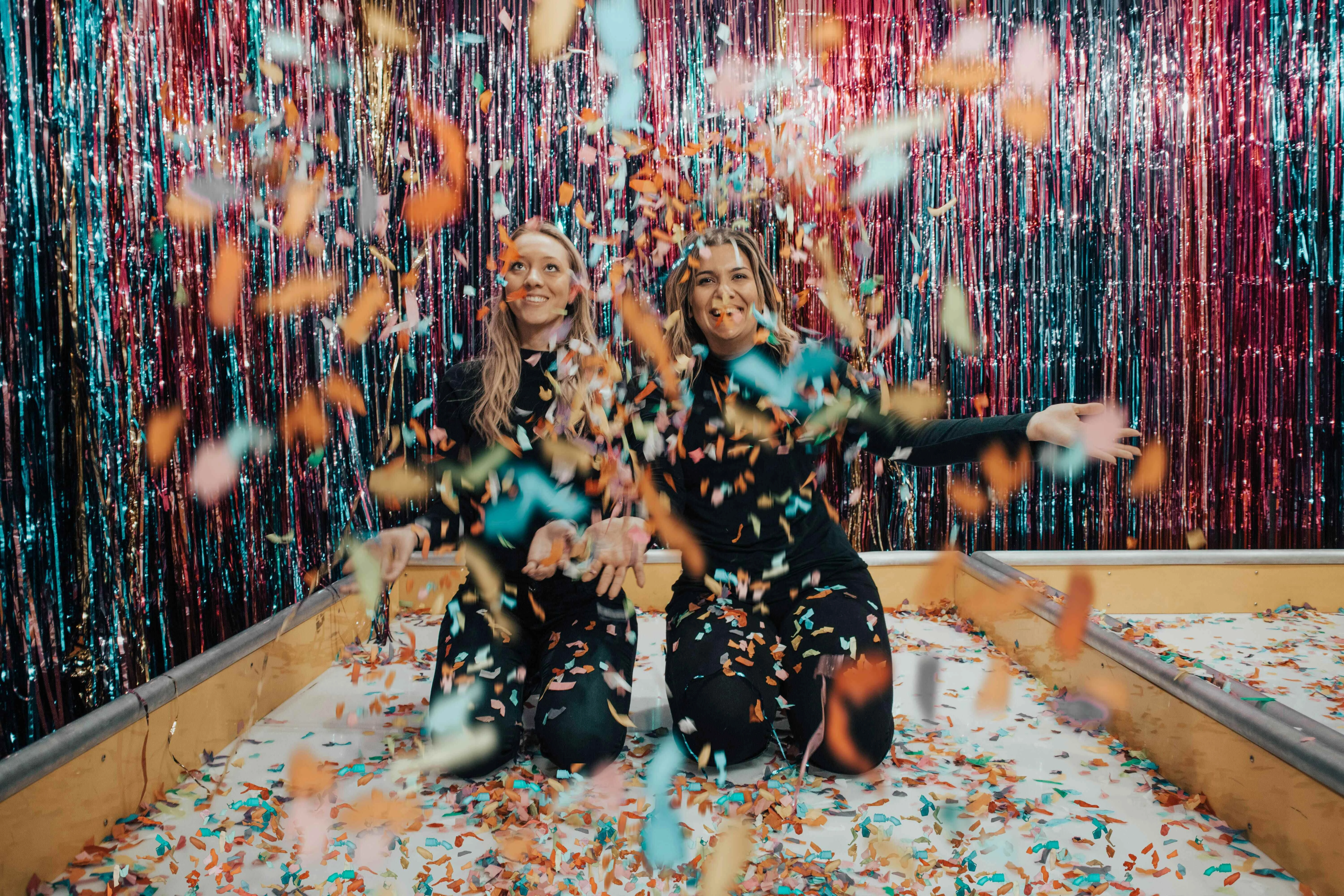 Confetti Celebration with Friends Confetti Celebration with Friends