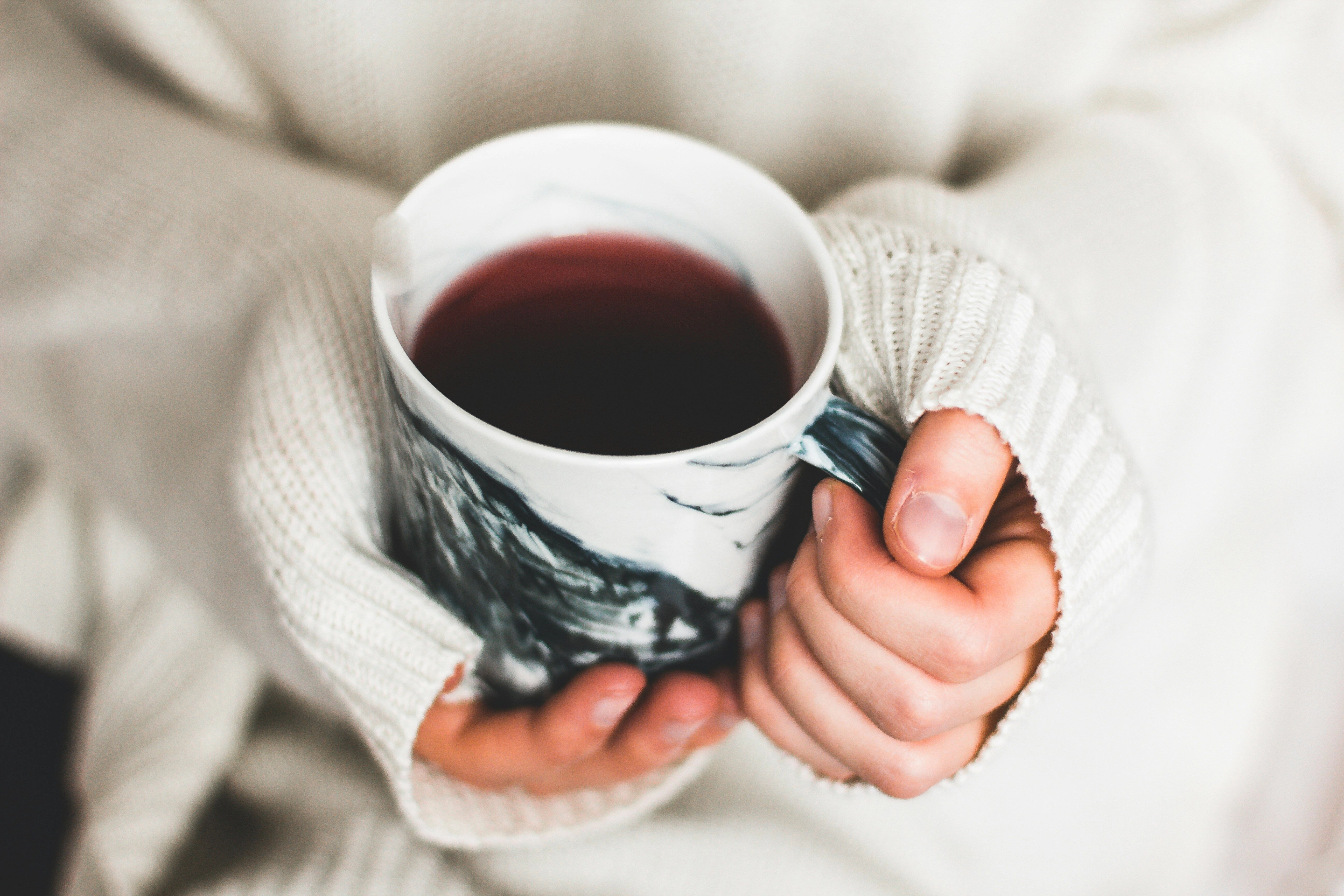 Cozy Coffee in Sweater Cozy Coffee in Sweater