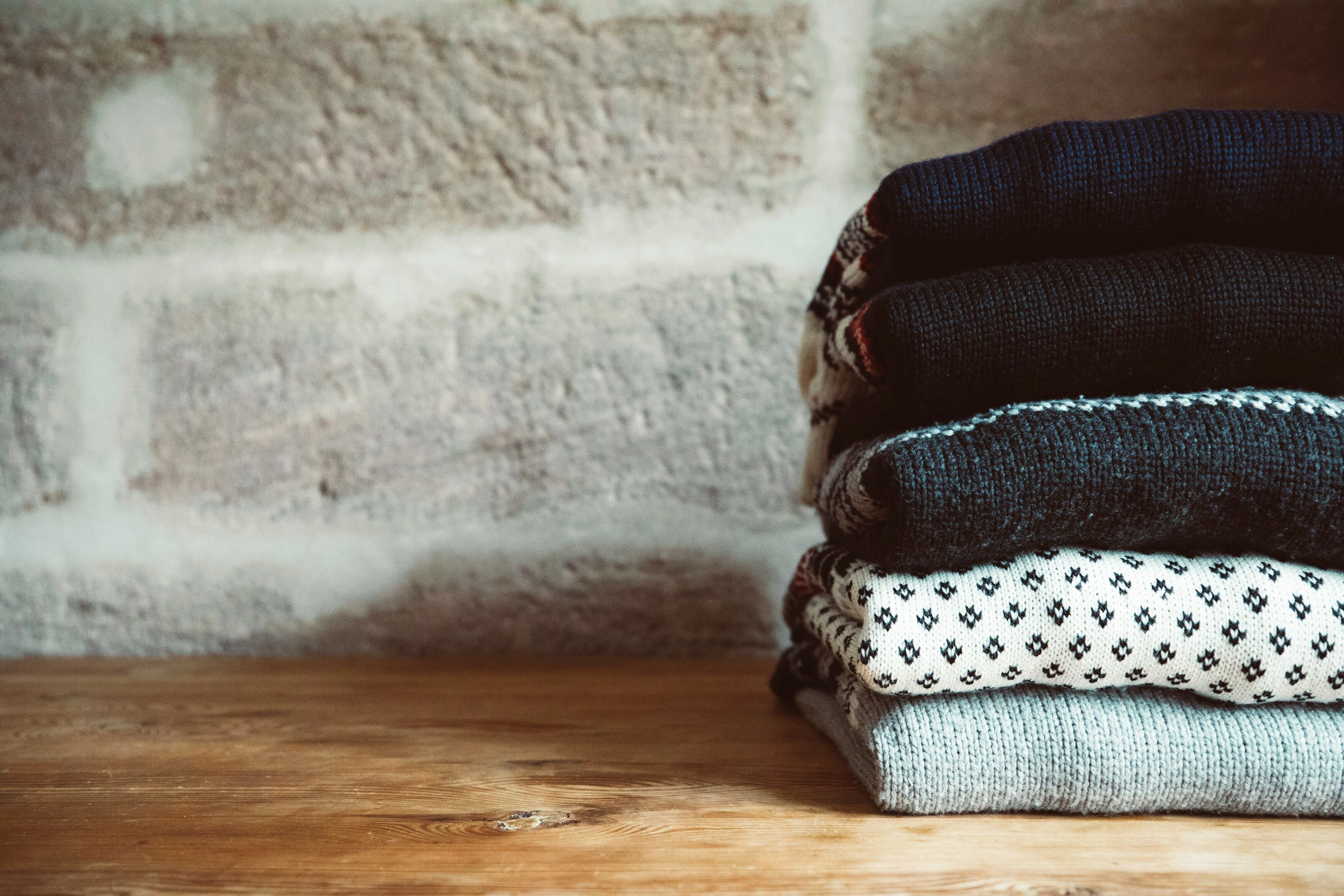 Cozy Knit Sweater Stack Cozy Knit Sweater Stack