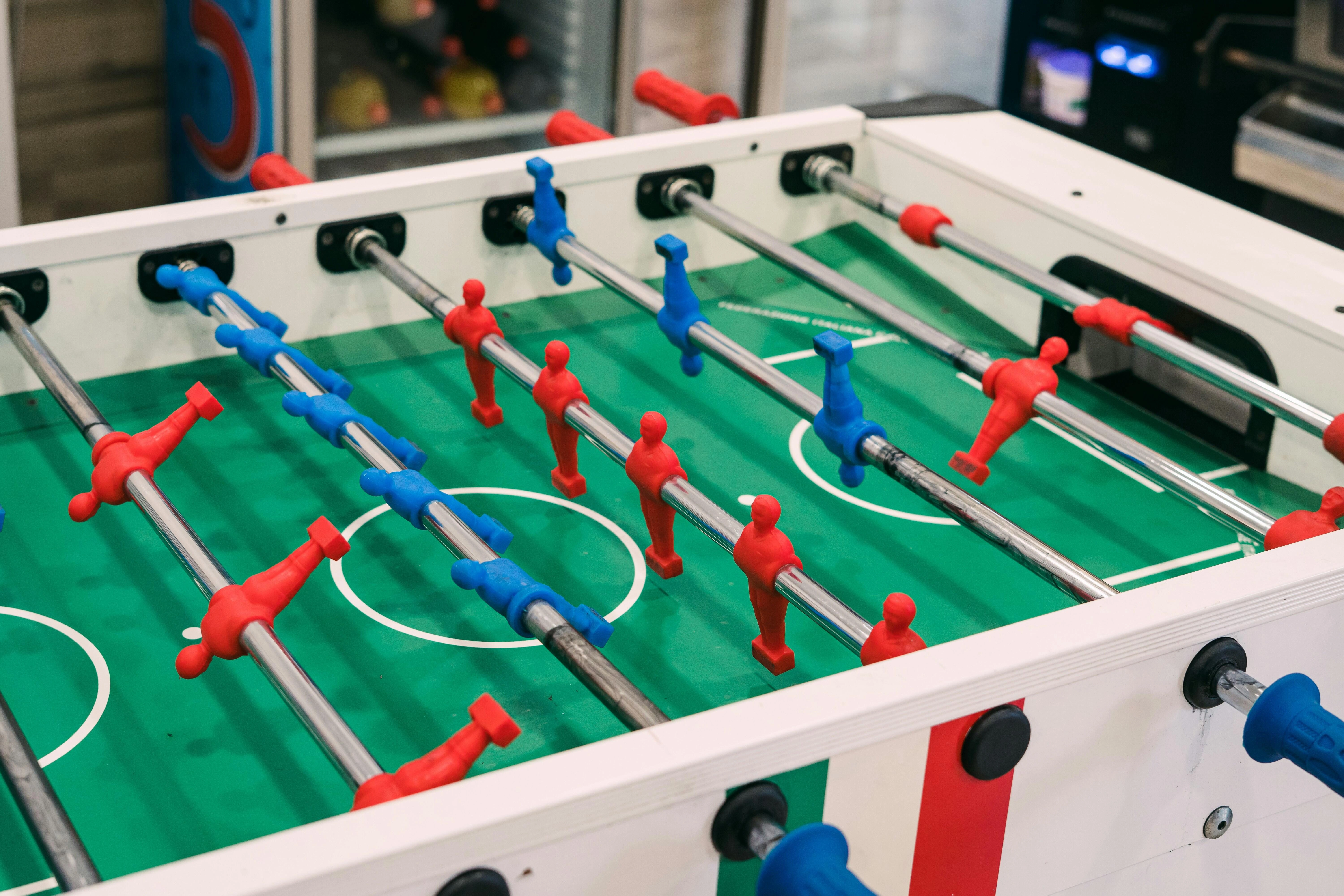 Foosball Table Game Setup Foosball Table Game Setup