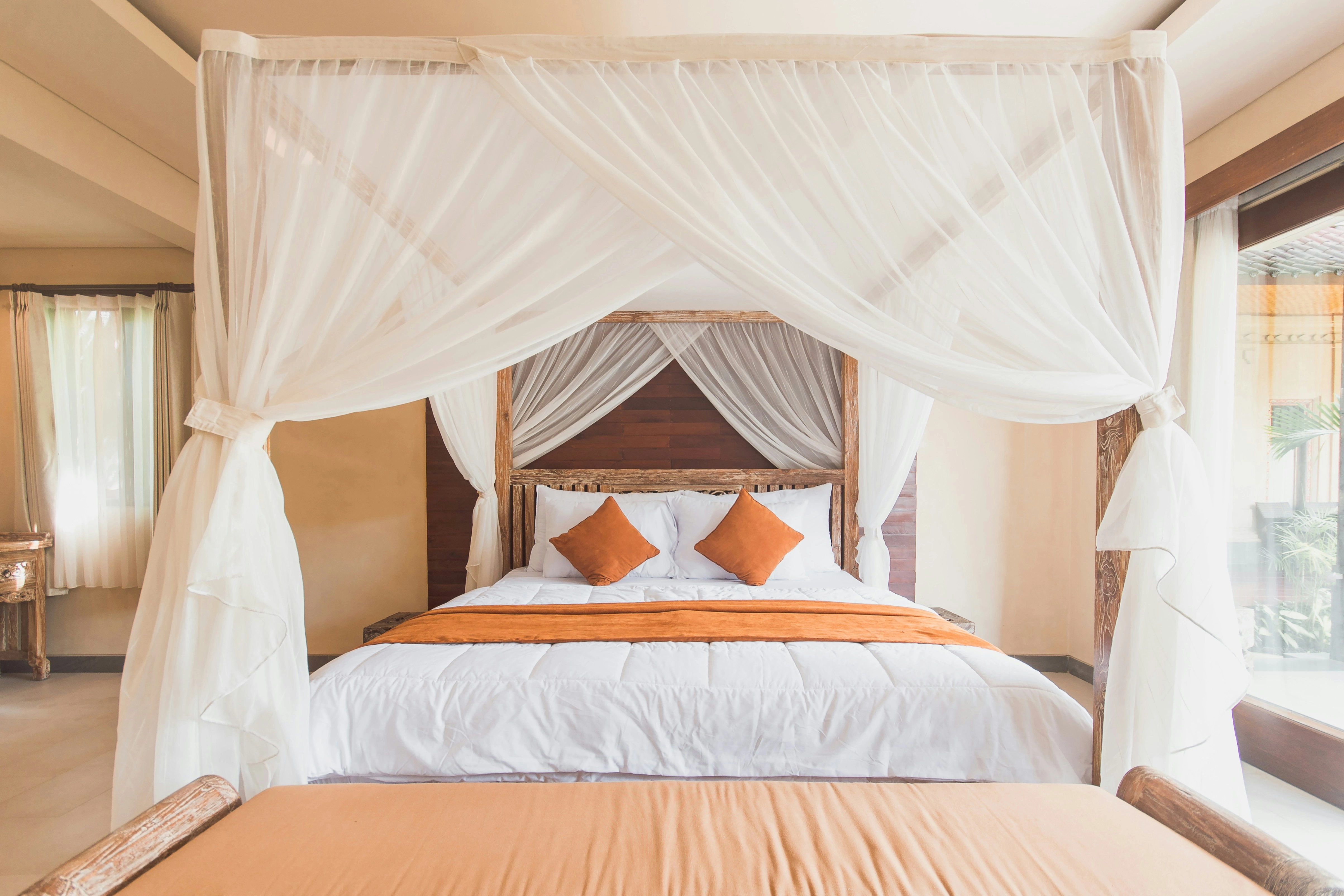 Luxurious Tropical Resort Bedroom