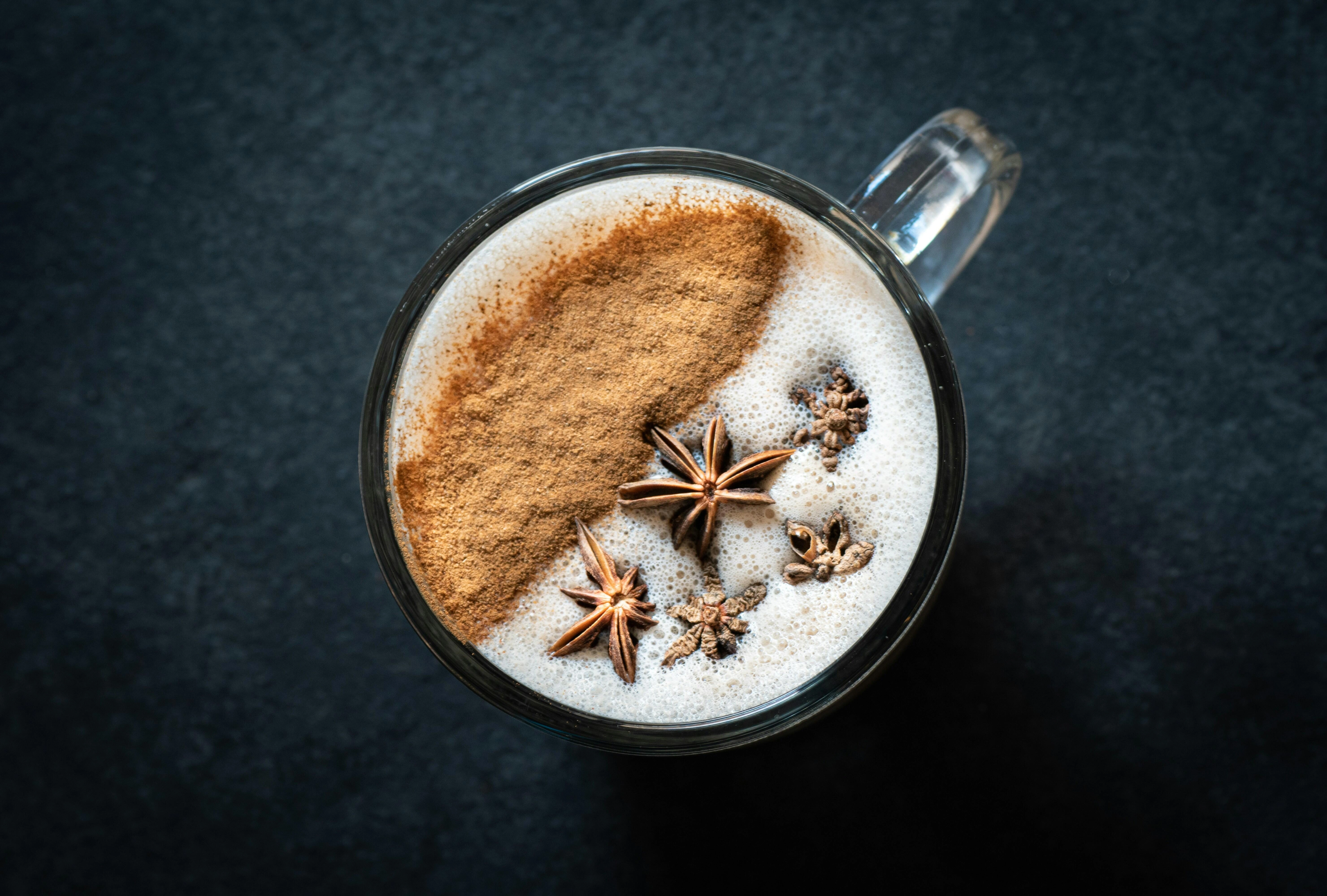 Spiced Latte with Stars