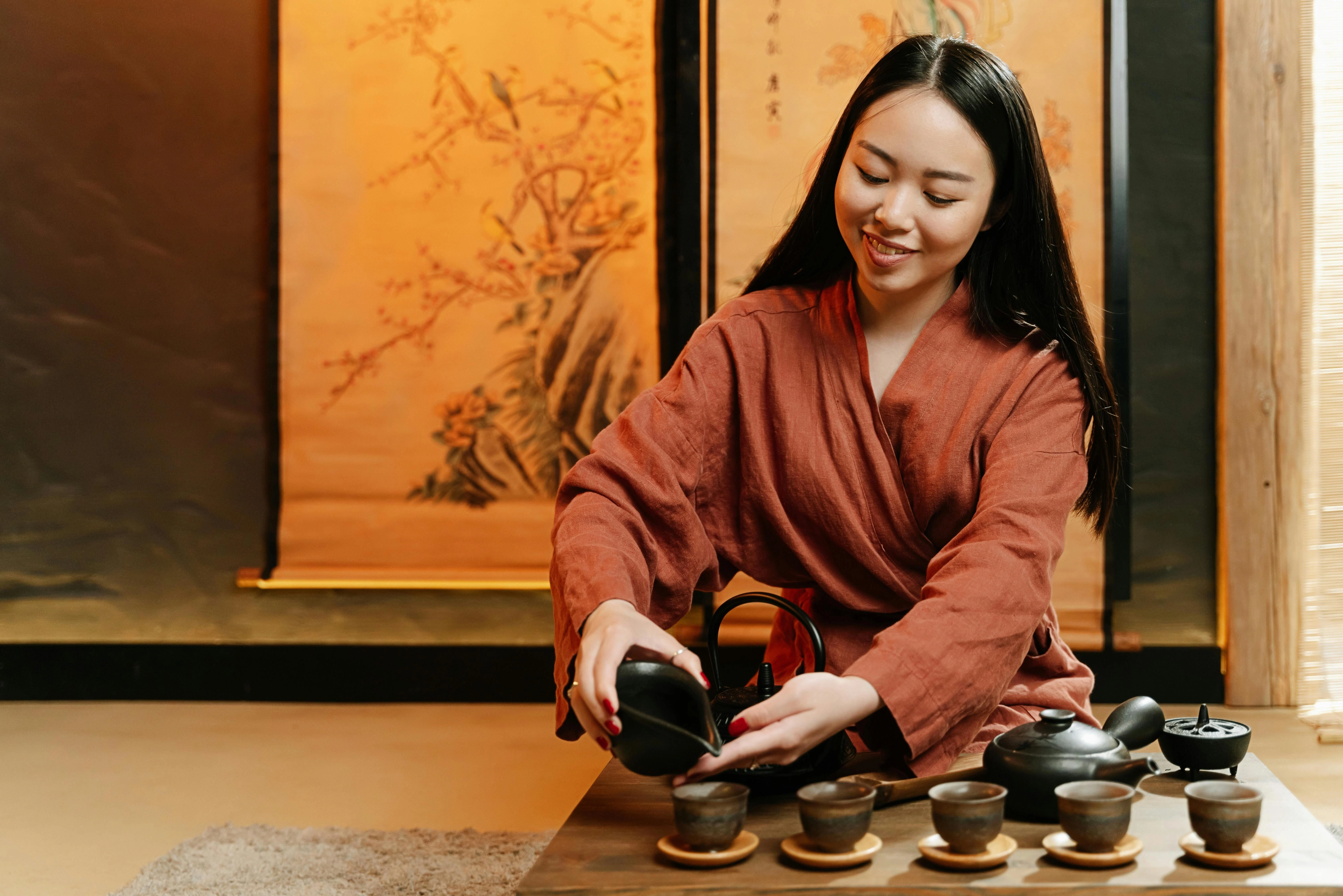 Traditional Tea Ceremony Preparation