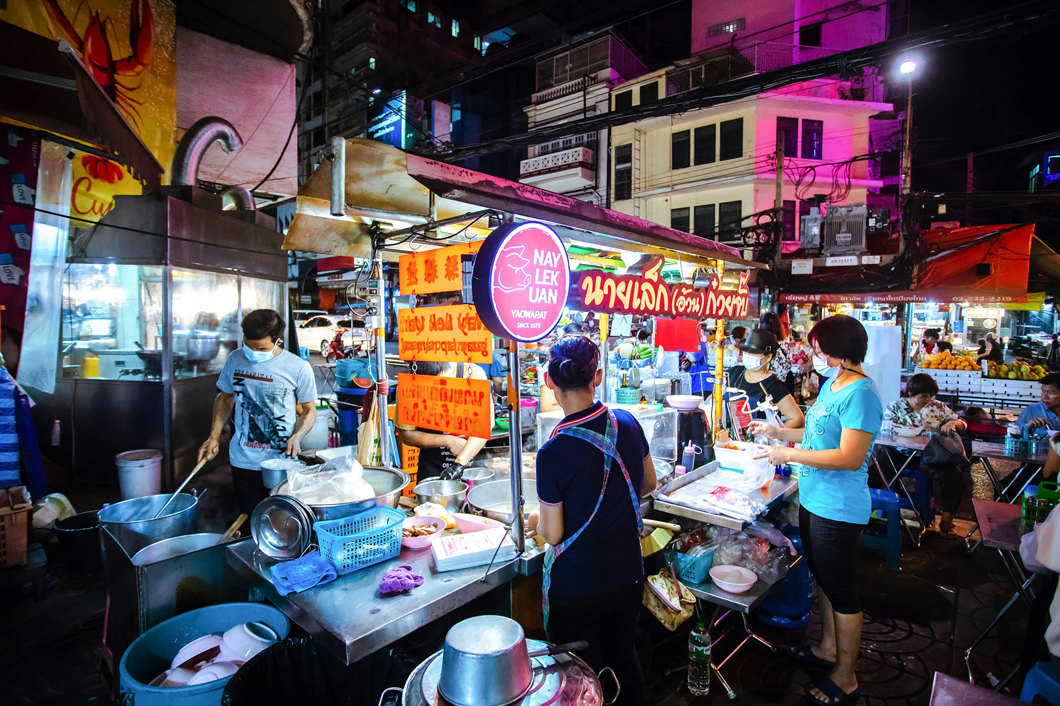 Vibrant Thai Night Market