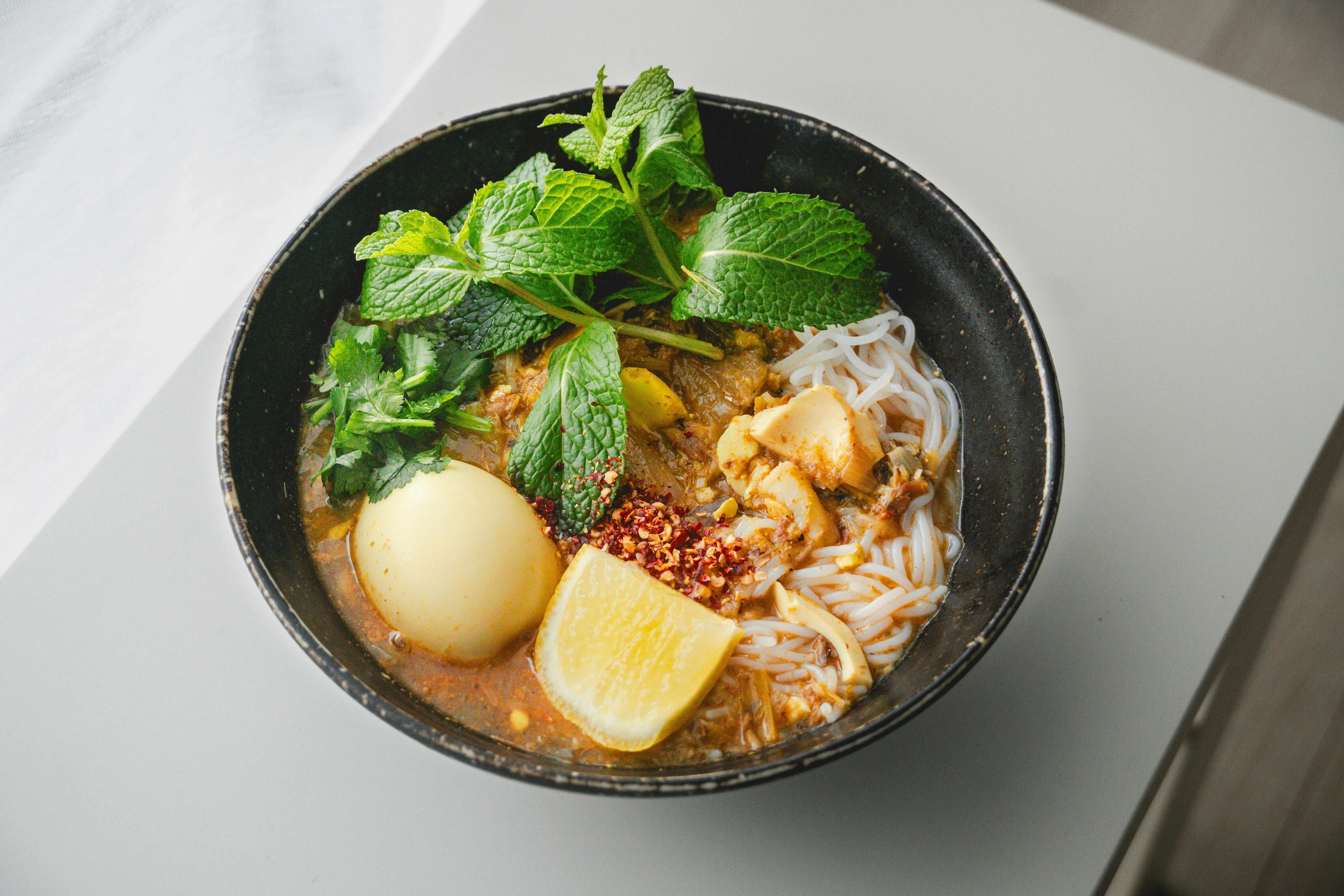 Vietnamese Noodle Soup Bowl