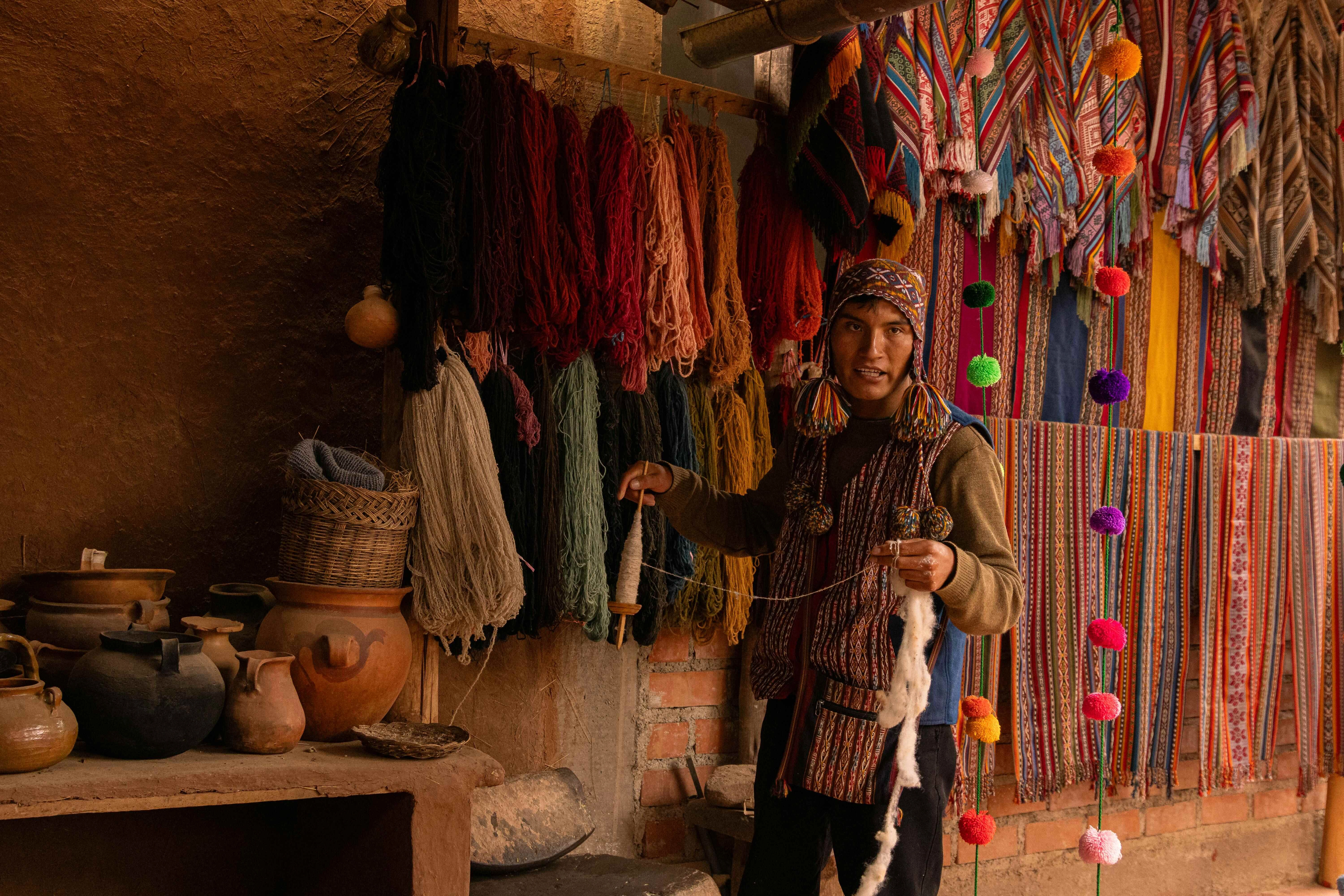 Andean Textile Workshop Interior