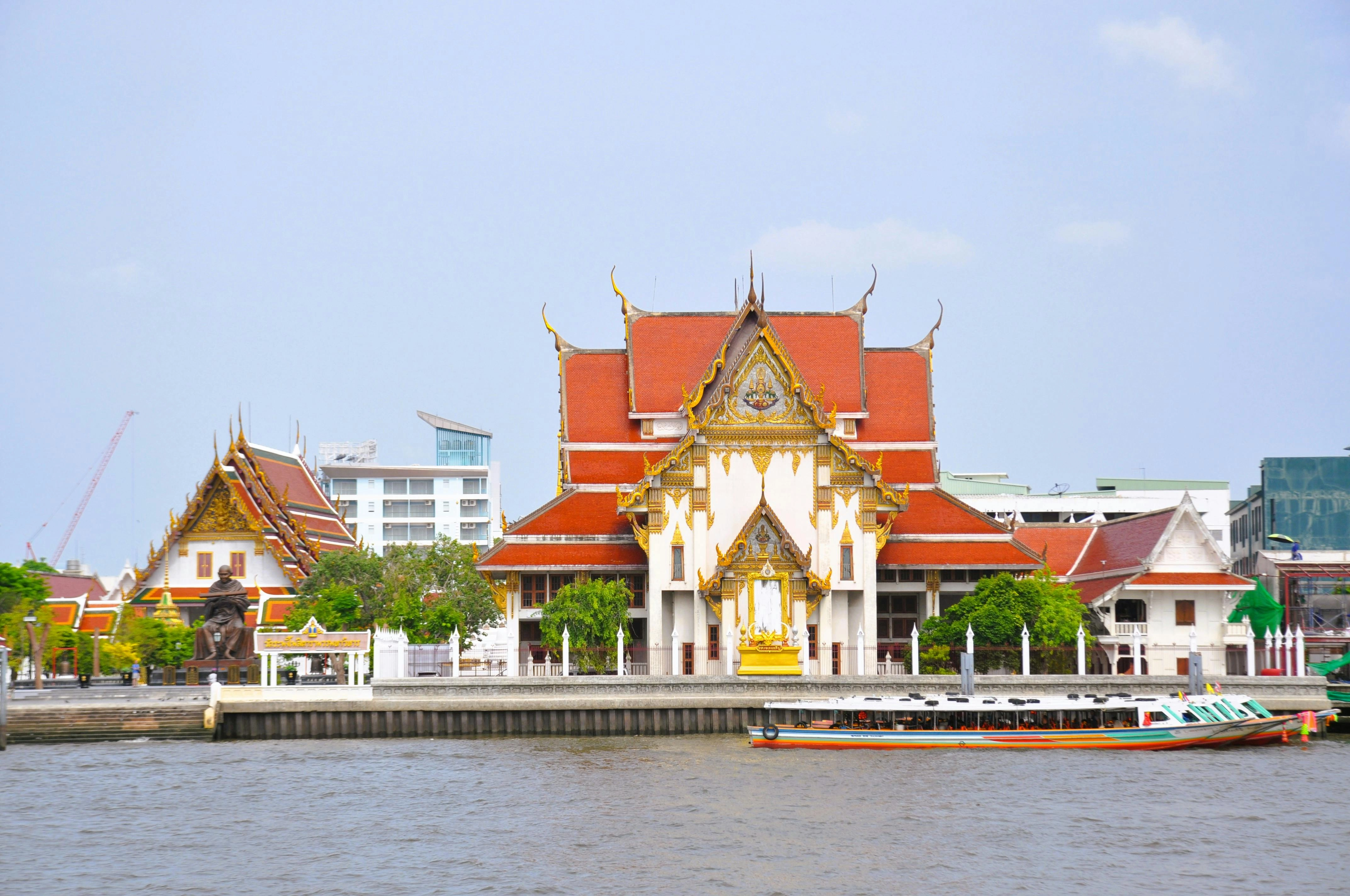 Bangkok Temple on River Bangkok Temple on River