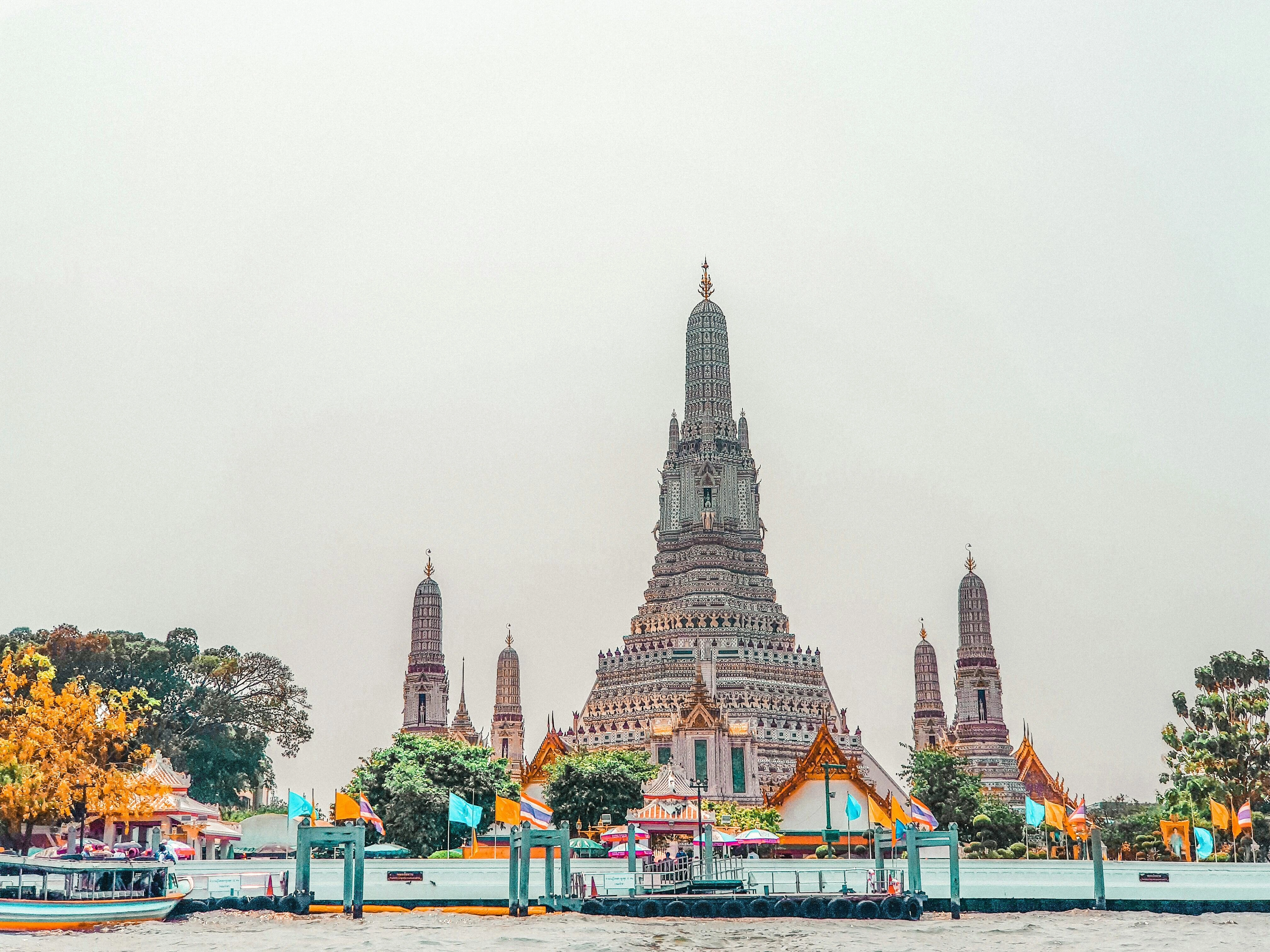 Iconic Bangkok Temple Skyline