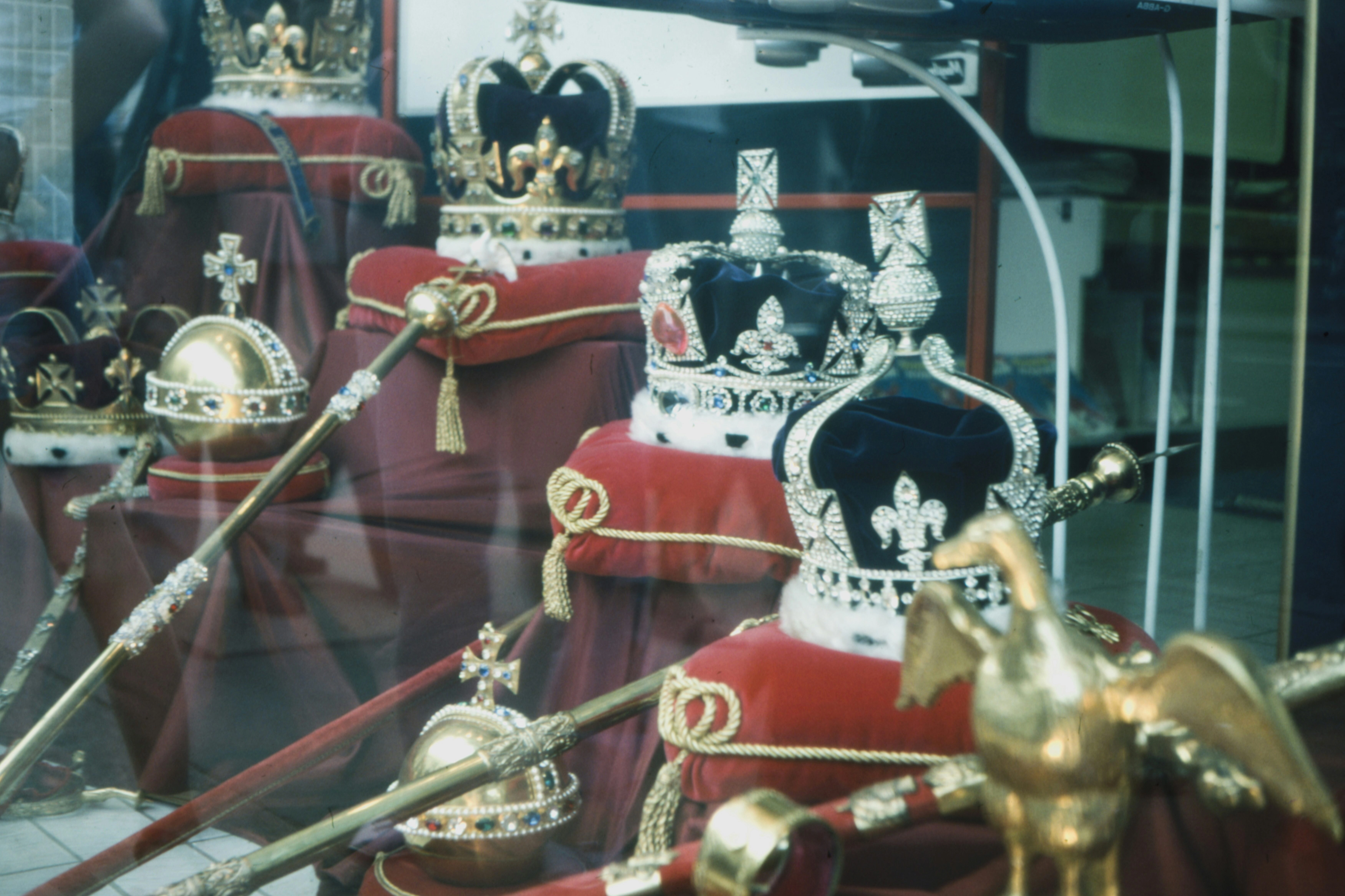 Royal Crown Jewels Display