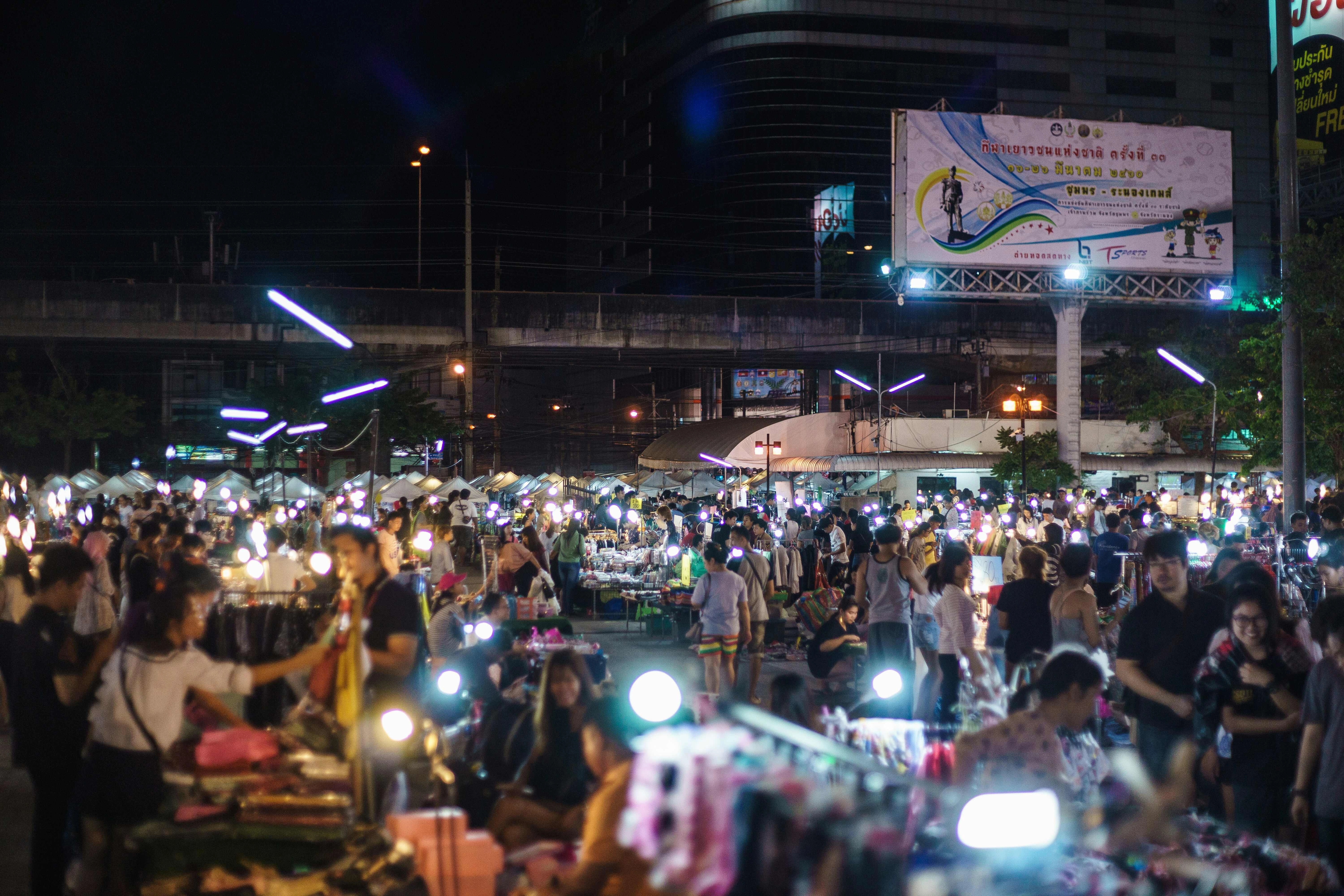 Vibrant Thai Night Market