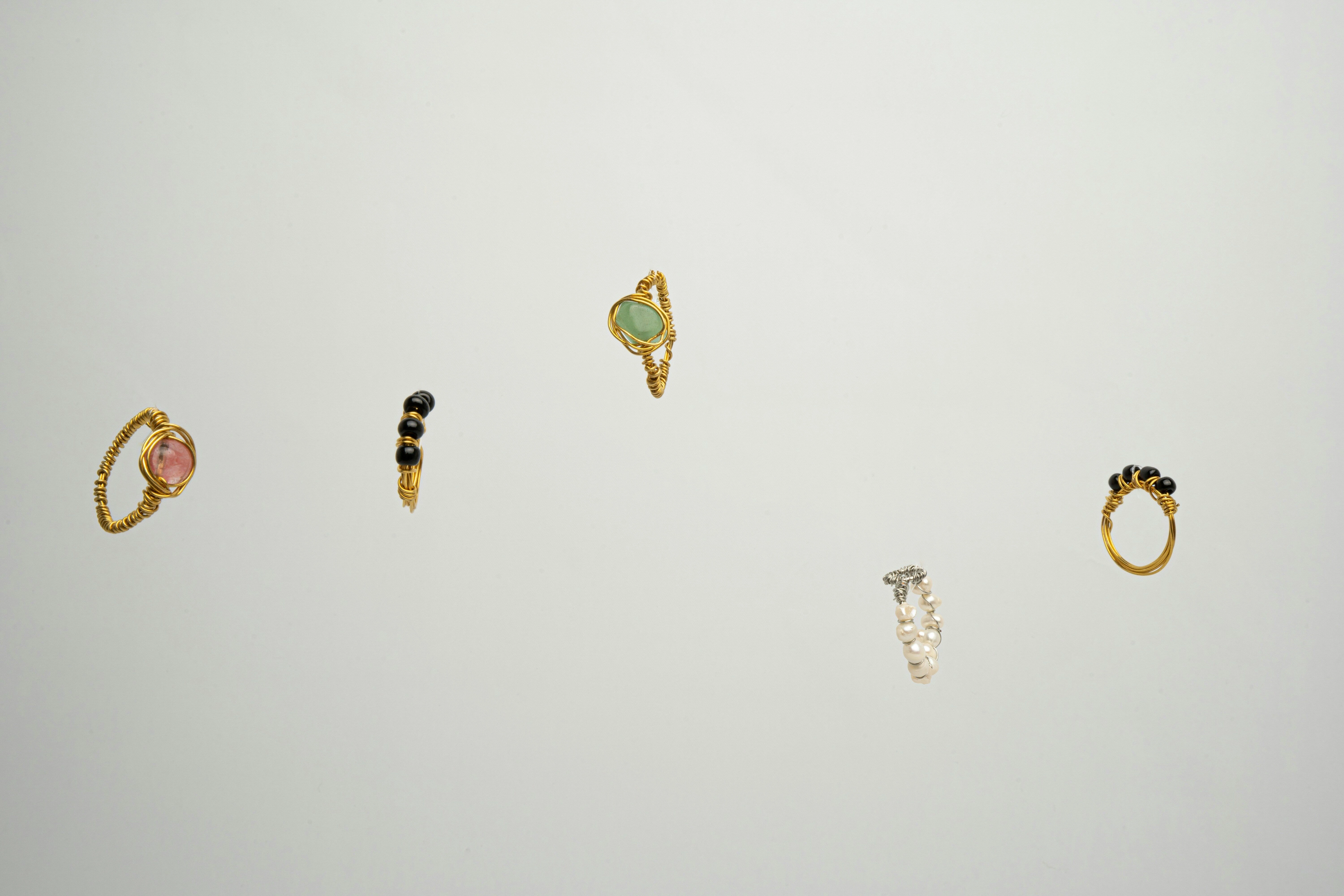 Delicate Handmade Gemstone Rings