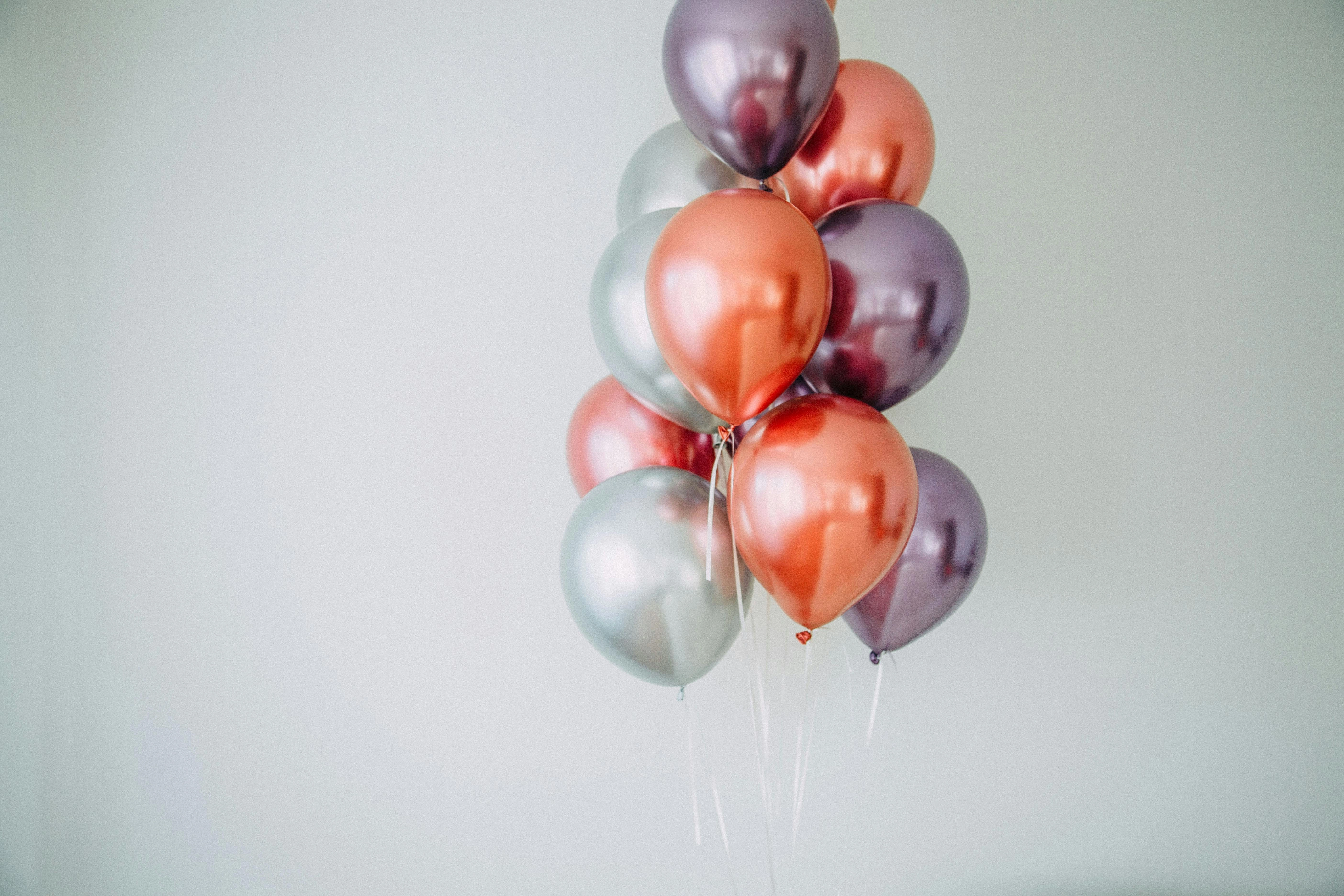 Elegant Metallic Balloon Bouquet Elegant Metallic Balloon Bouquet